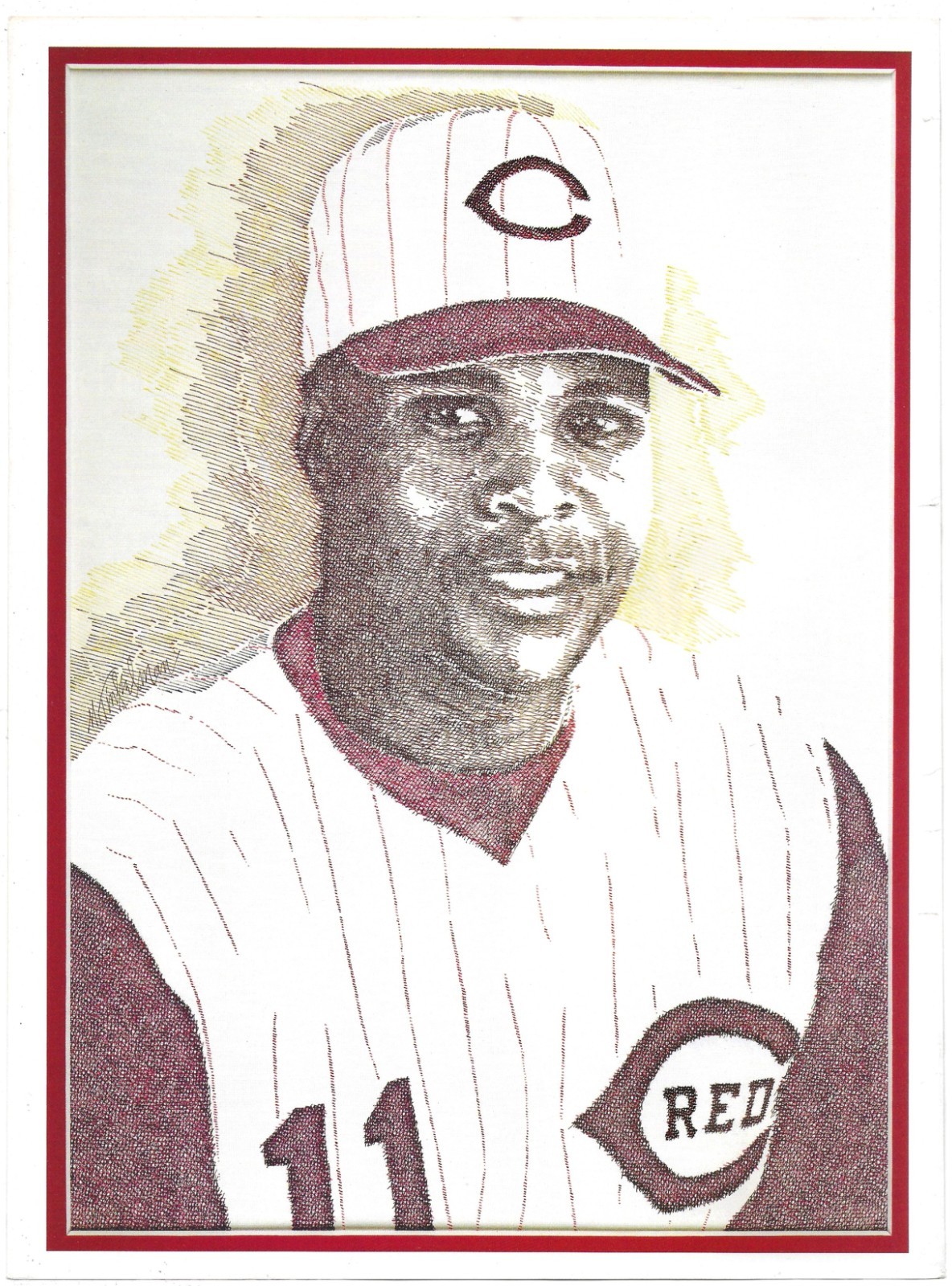 Vintage Article Page Barry Larkin – SS – Cincinnati Reds – Beckett Monthly