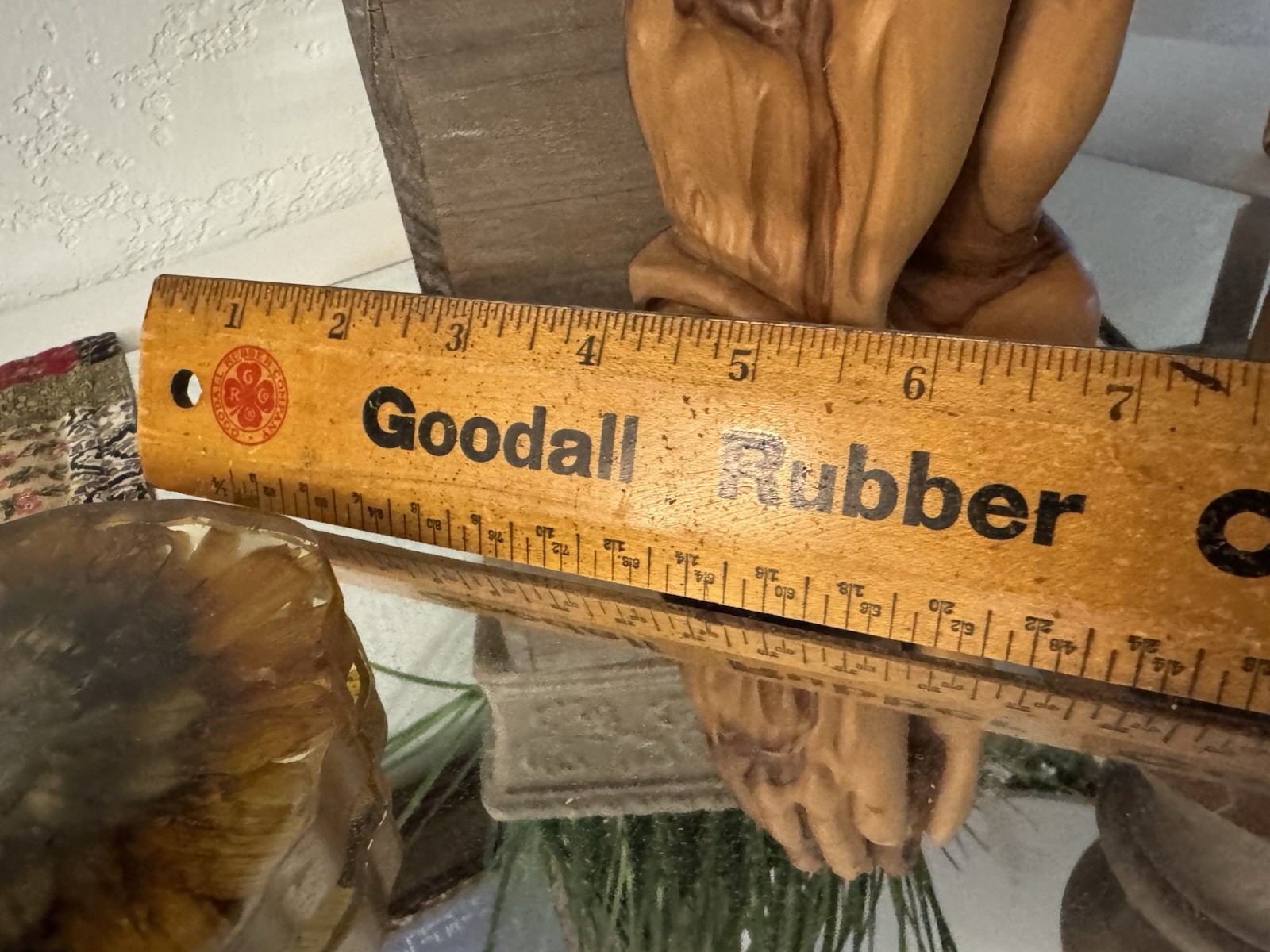 Vintage Goodall Rubber Company Advertising 14″ Wood Ruler Est. 1906 Philadelphia