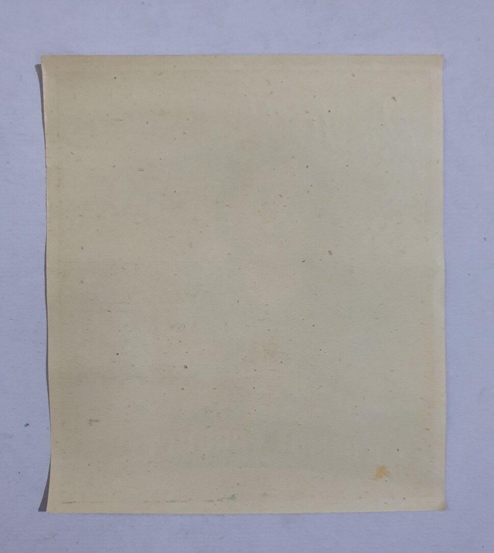 India Vintage Label BRAHMI HAIR OIL. Kosmos Products, Bombay. 3.25in x 3.75in