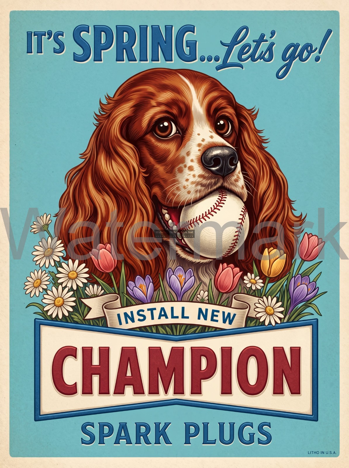 Champion Spark Plugs X1 Metal Sign 3 Sizes to Choose From