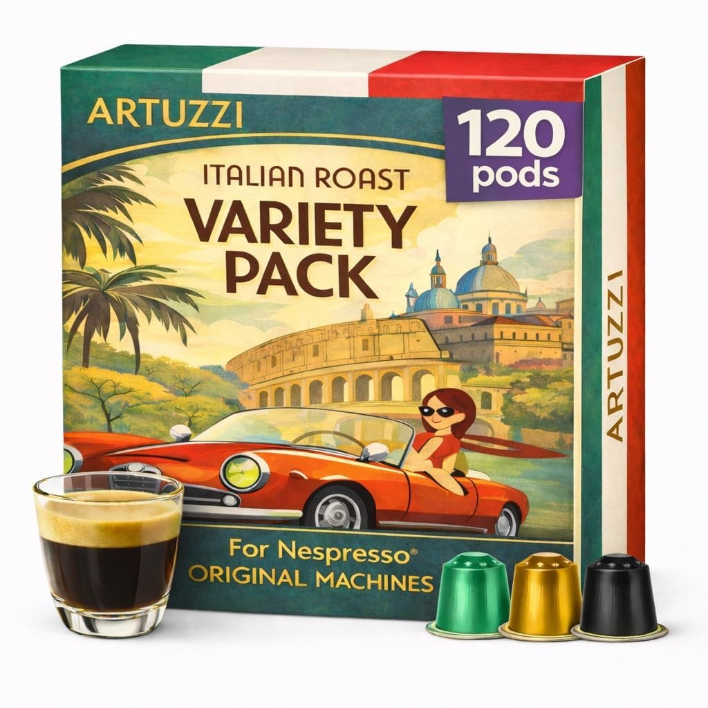 Artuzzi 120ct Compatible Nespresso Coffee Pods For Nespresso Original Machines