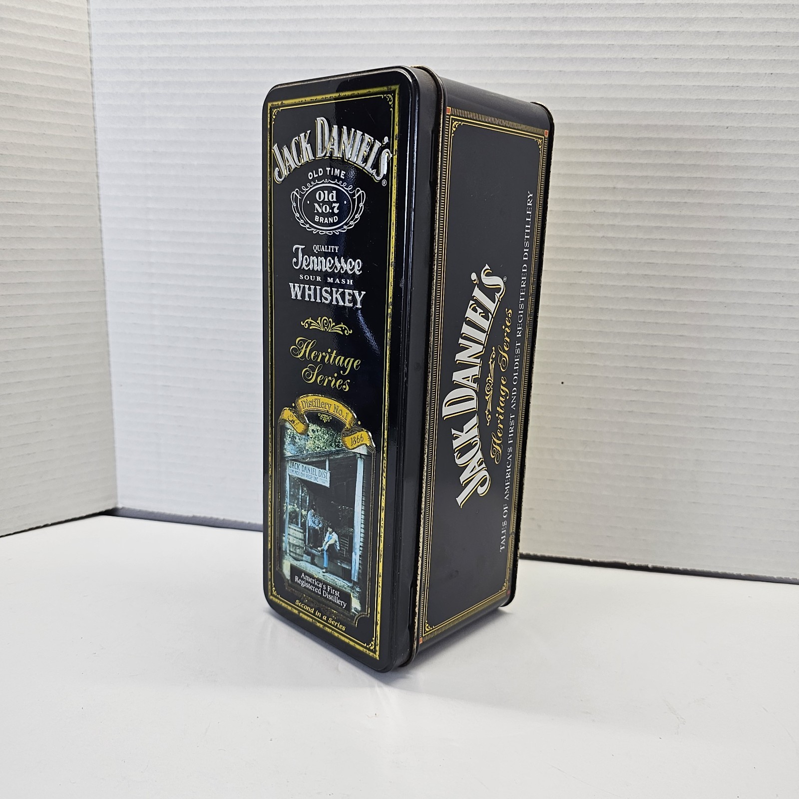 Jack Daniels Heritage Series Collectors Tin Whiskey Empty Old No. 7 Made In USA