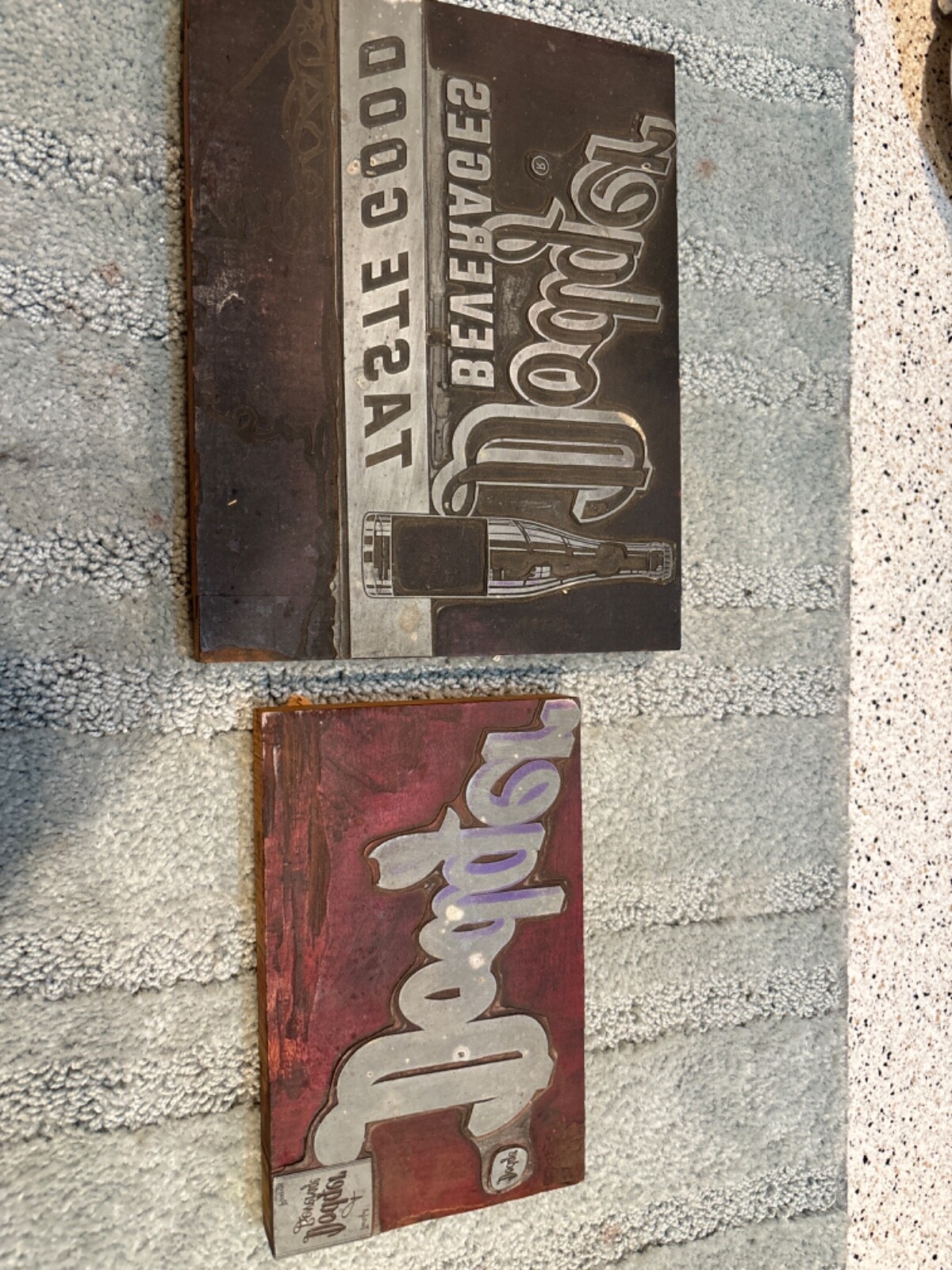 DODGER BEVERAGES Printing Plates (2)