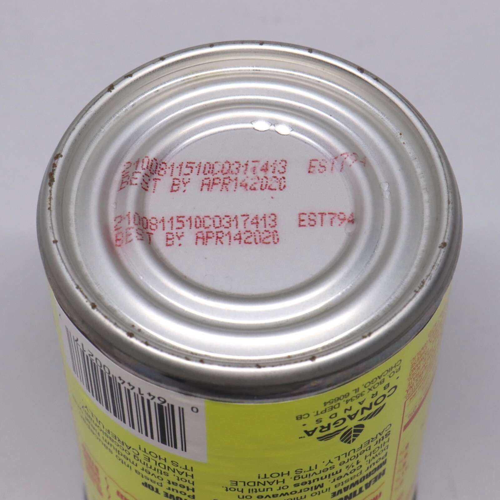 Chef Boyardee Throwback Recipe Beefaroni Unopened 15oz Can Expired April 2020