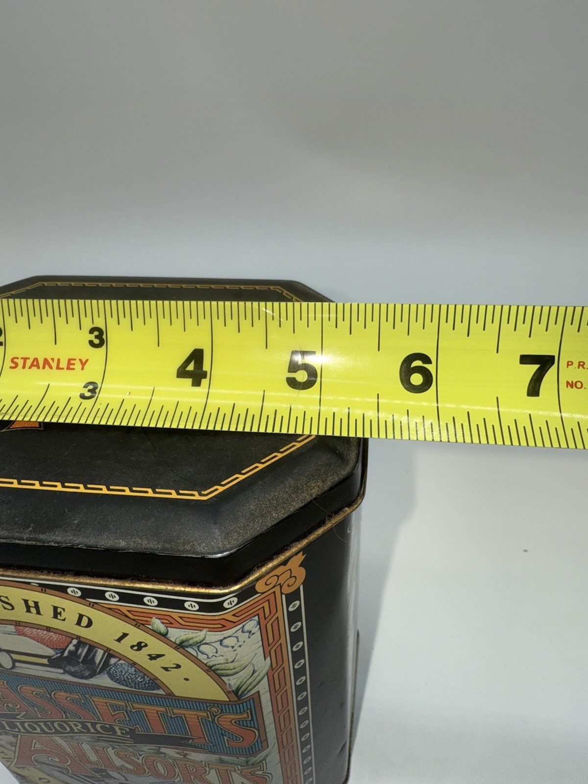 Vintage Bassett’s Liquorice Allsorts Metal Tin Original Allsorts Candy
