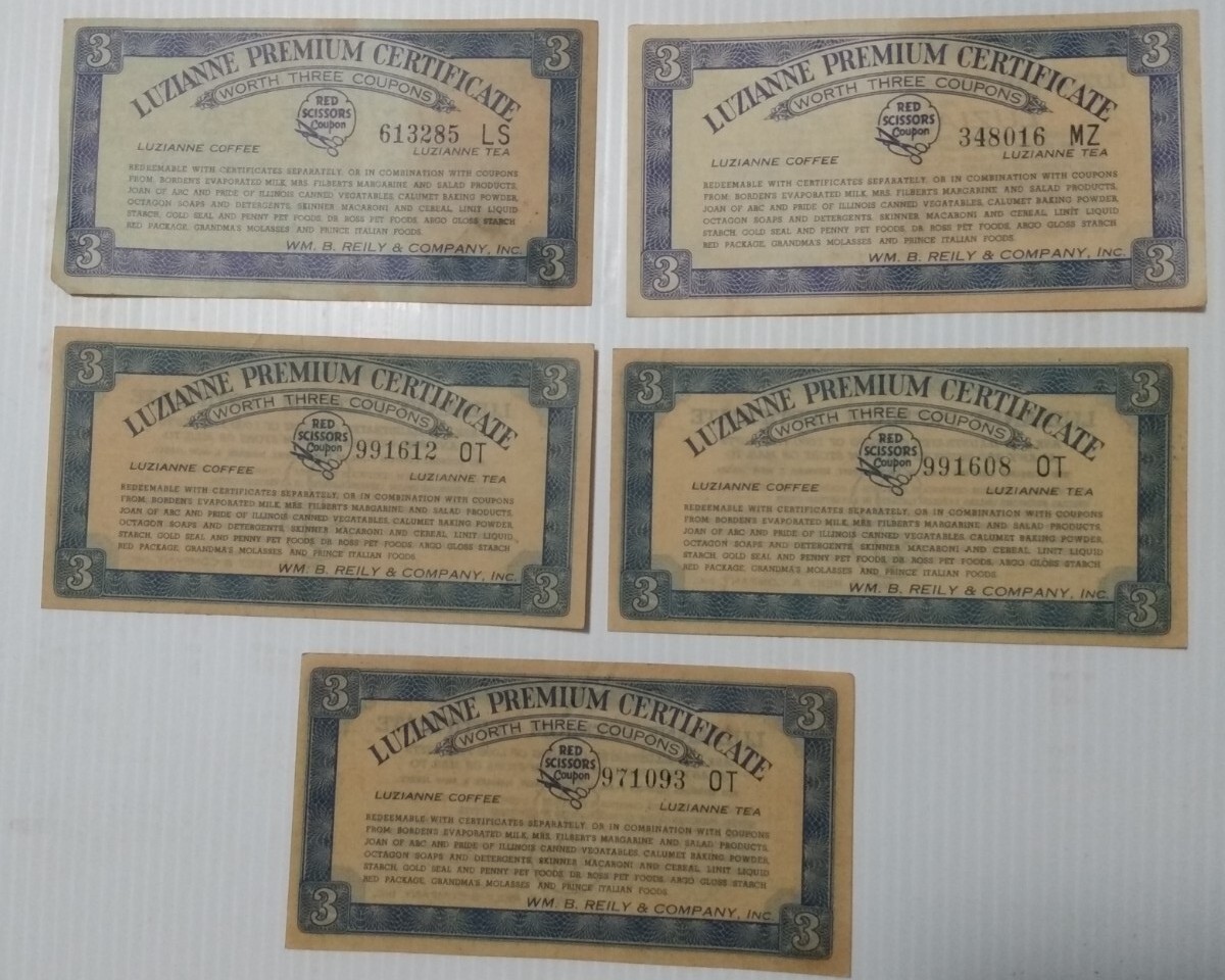 Luzianne Premium Certificates Also Known As  Red Scissors Coupons