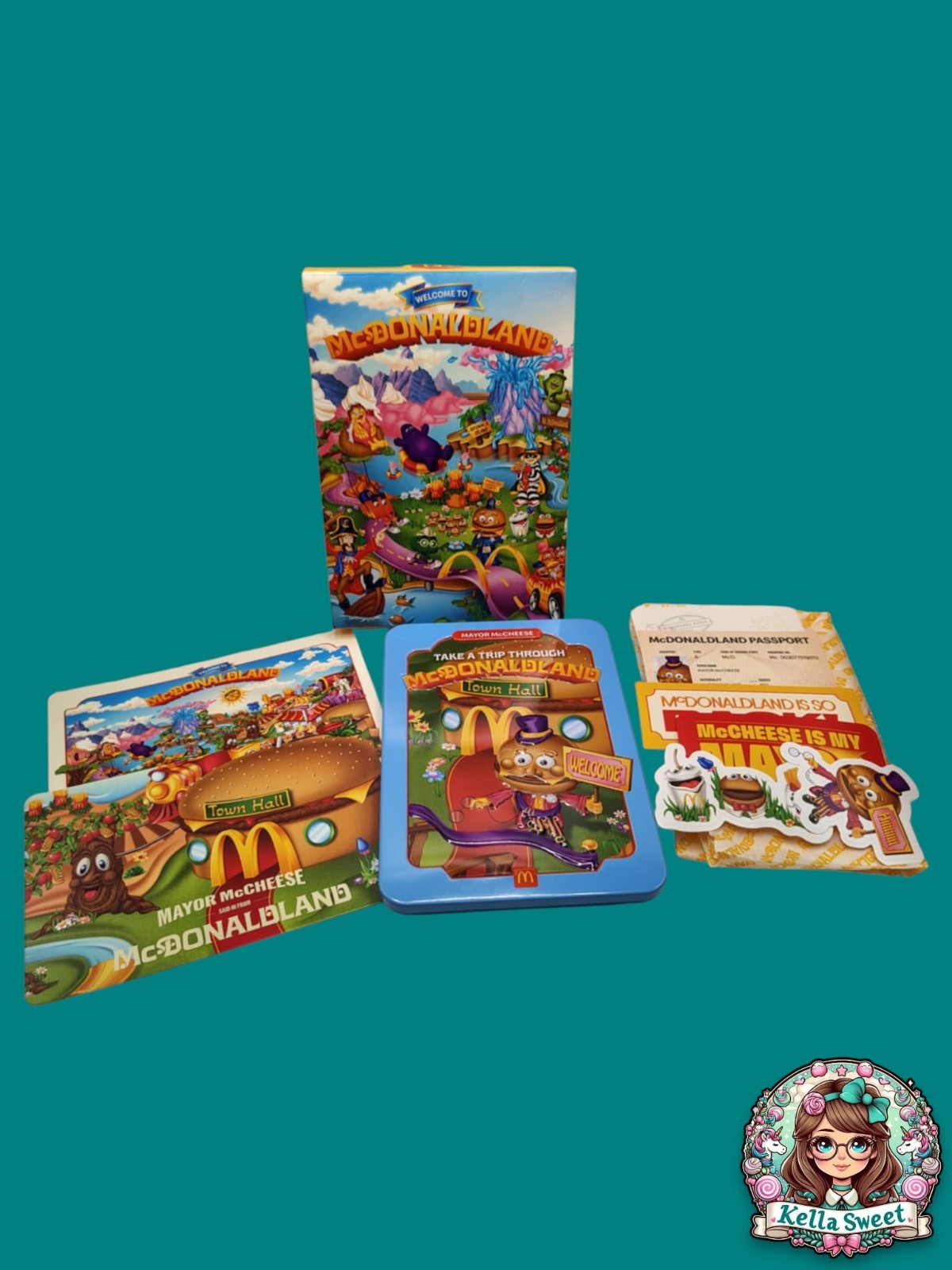 Mcdonaldland Mayor McCheese Tin Set New – Opened Box