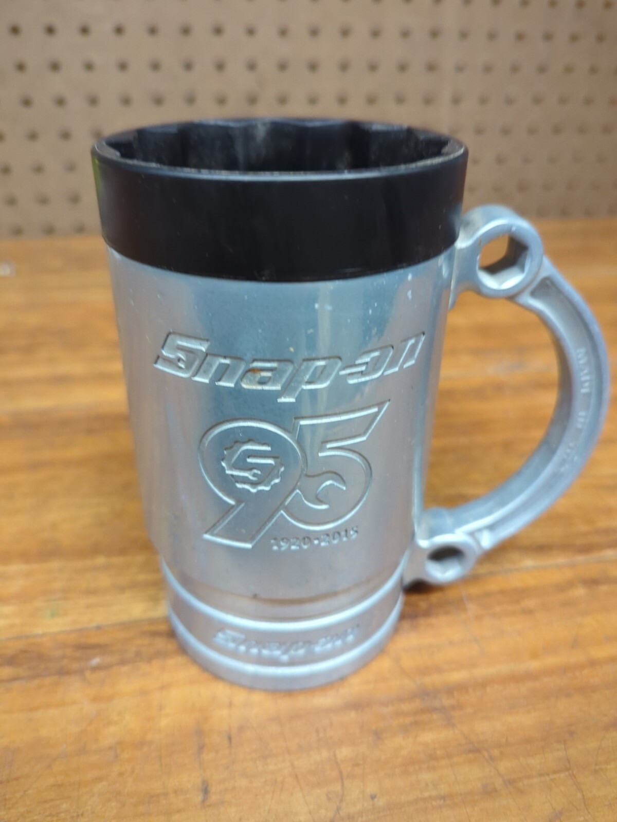 Snap-On Beer Mug Stein Aluminum Socket Cup 5/8 SF201 USA Metal