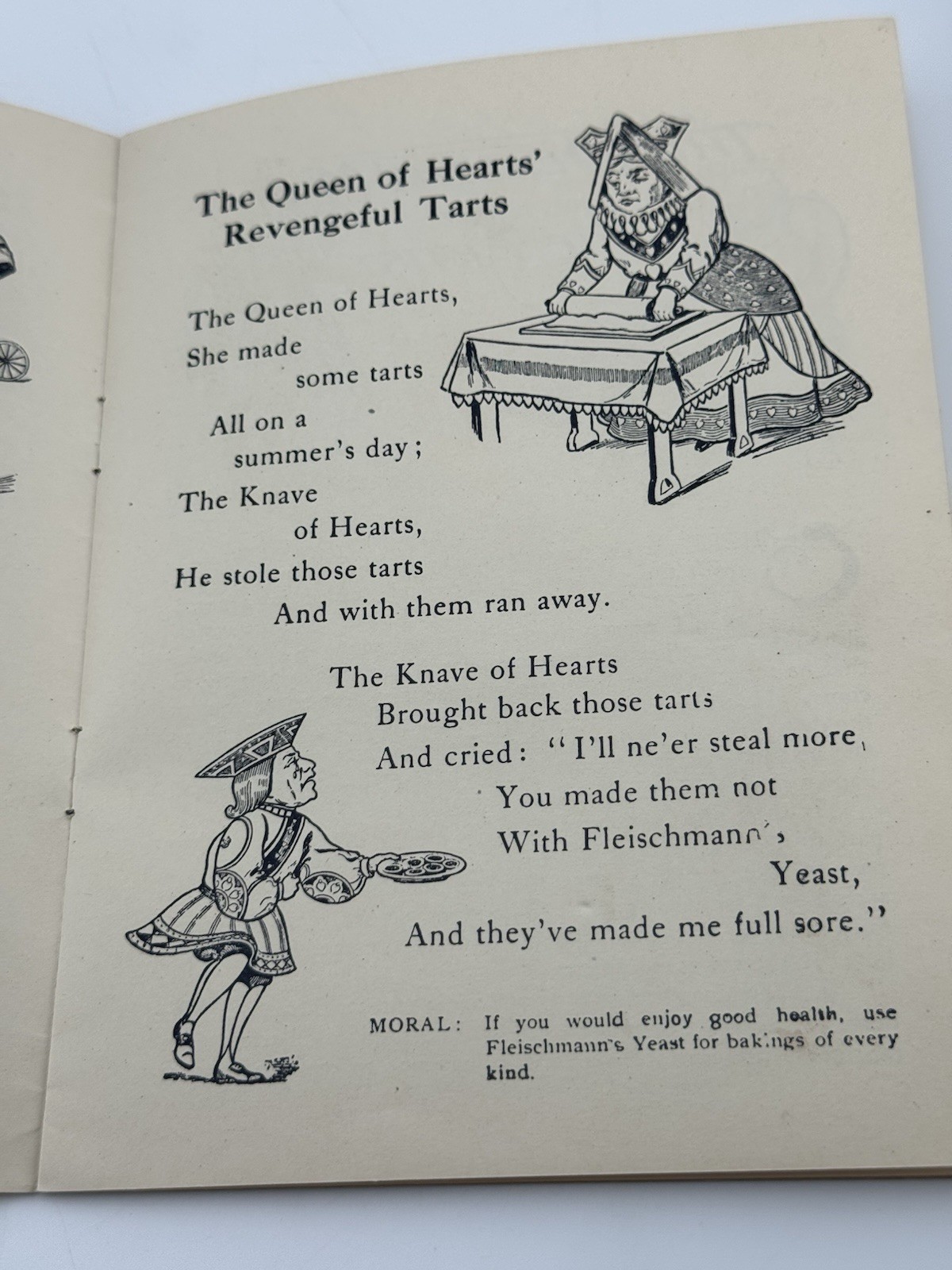 Antique Advertising Fleischmann’s Jingles And Rhymes Booklet 1890s