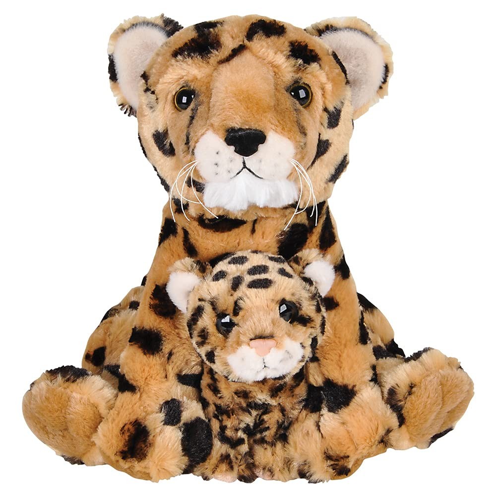 Rhode Island Novelty Birth of Life Brown Cheetah Plush – 11″ 5 inches,