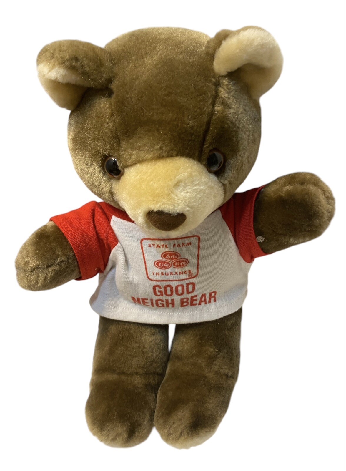 State Farm Insurance “Like a Good Neigh Bear” Stuffed Animal Plush Neighbor Vtg