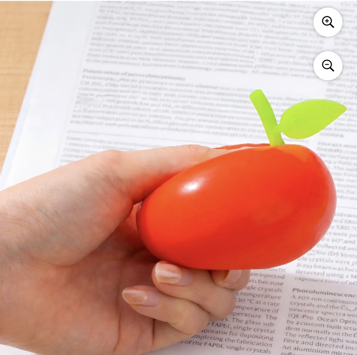Set of 3 Apple Shaped Stress Balls