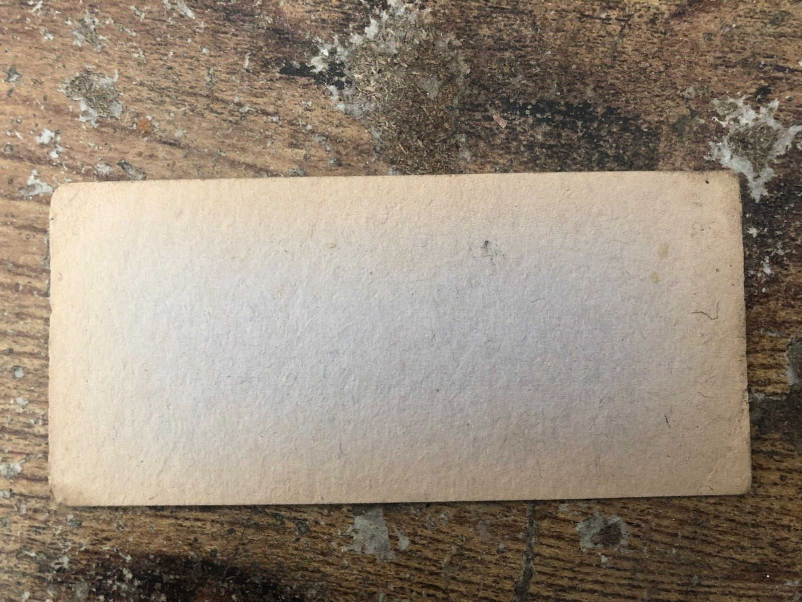 Vintage COLLIERS GENERAL STORE Ticket Mantua Corners Ohio #1