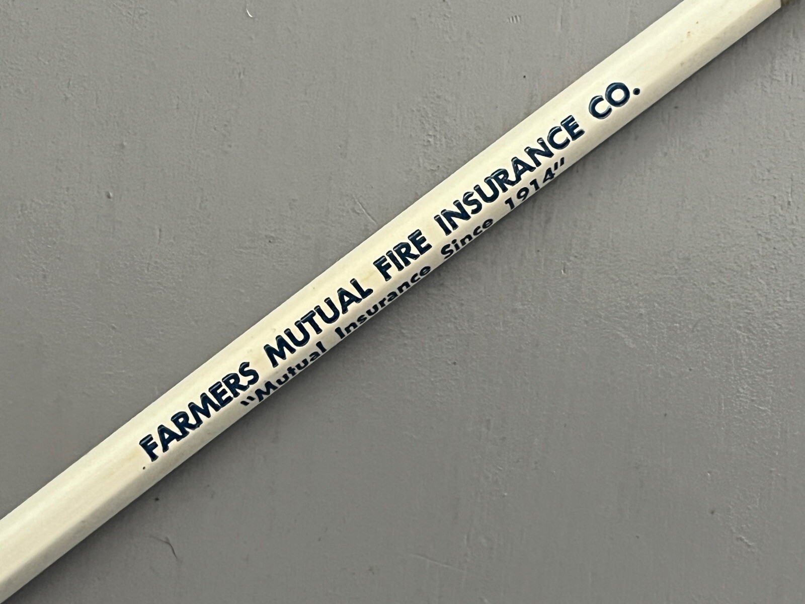 Vintage Advertising Pen Pencil Albin Wyoming Farmers Mutual Fire Insurance