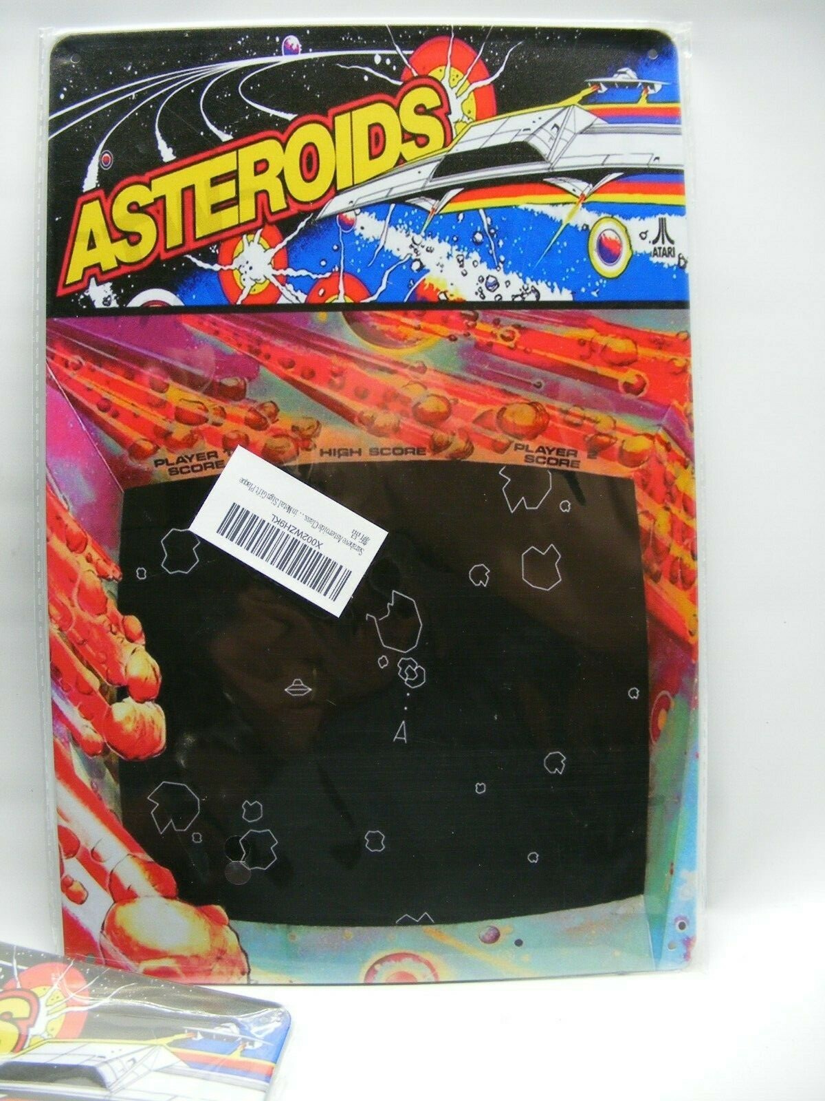 Atari Asteroids Classic Arcade Marquee Game Room Metal Tin Sign Plaque Nostalgia