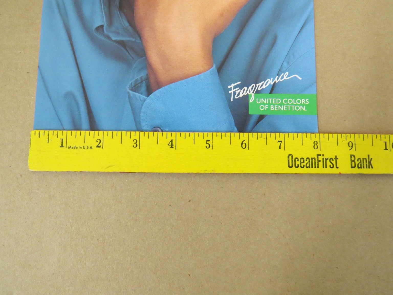 Benetton Fragrance Print Ad Colors Eau de Toilette 1990s Oliviero Toscani