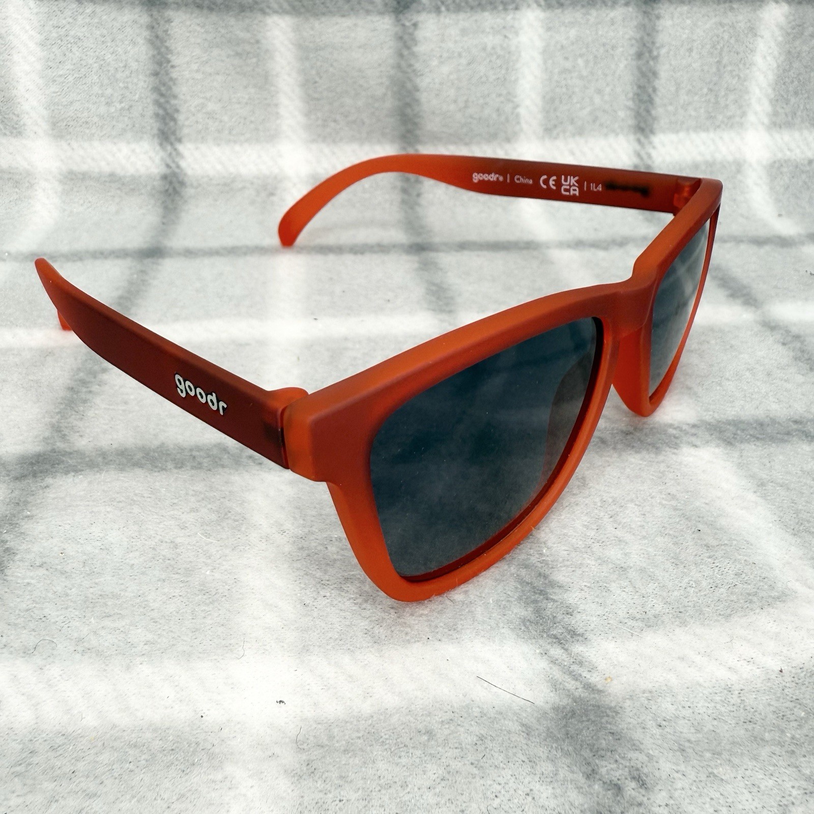 Goodr Polarized Sunglasses American Red Cross Ltd Donor Edition Just My Type NEW