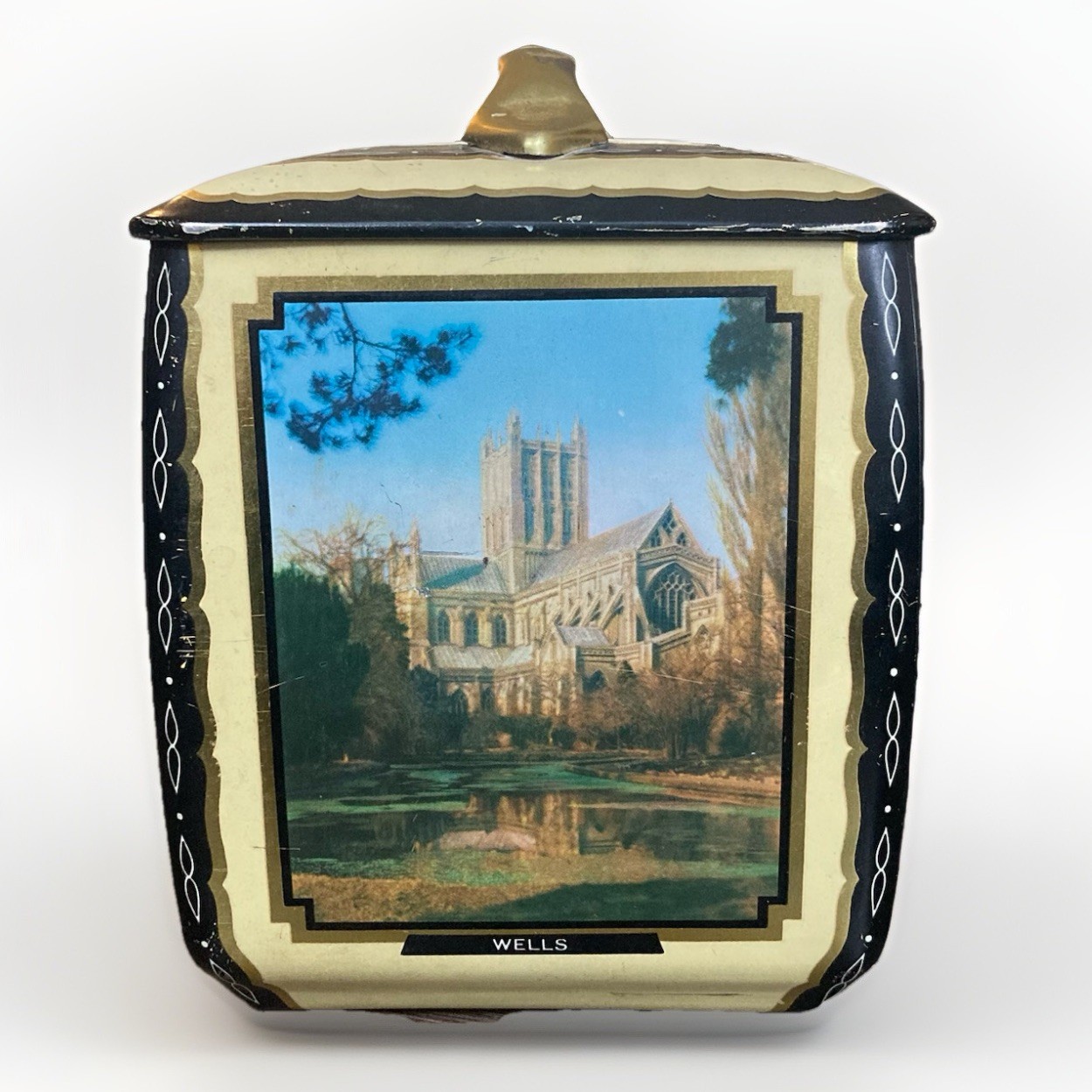 Edward Sharp 6″ Tin Churches Cathedrals Salisbury Canterbury Wells Chichester UK