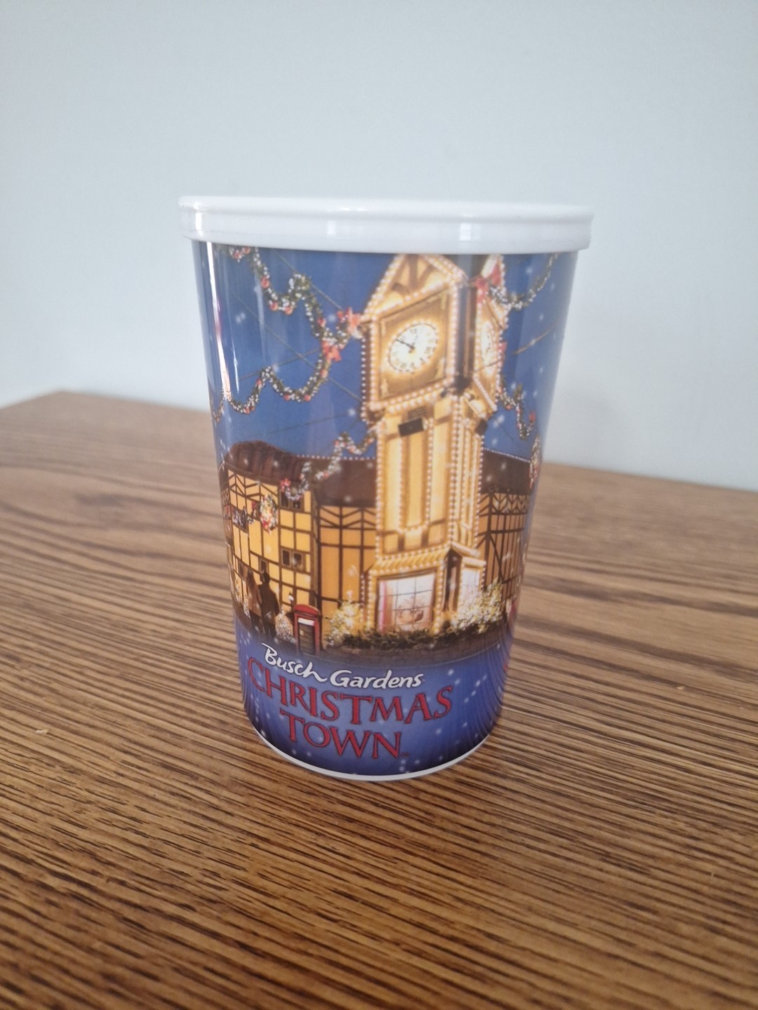 Busch Gardens 2025 Christmas Town 12oz Thermal Mug noLid