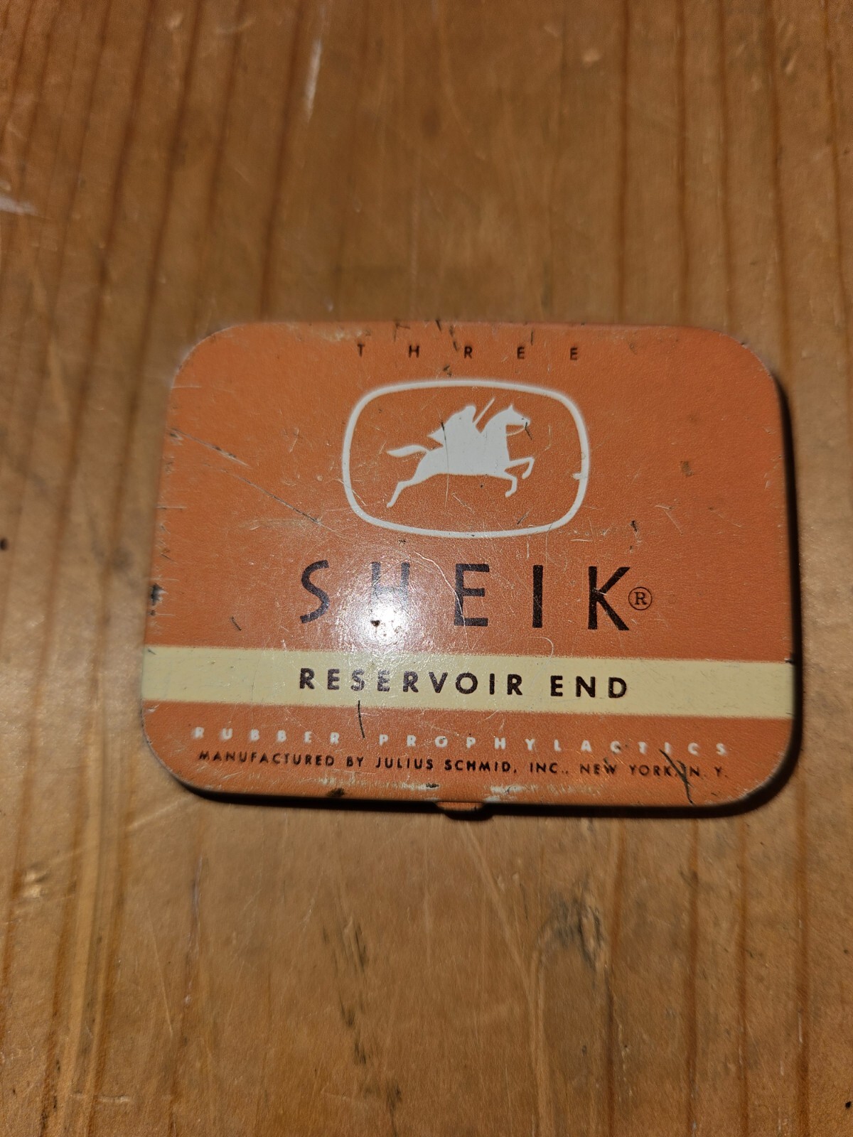 Sheik Reservoir End Prophylactic Rubber