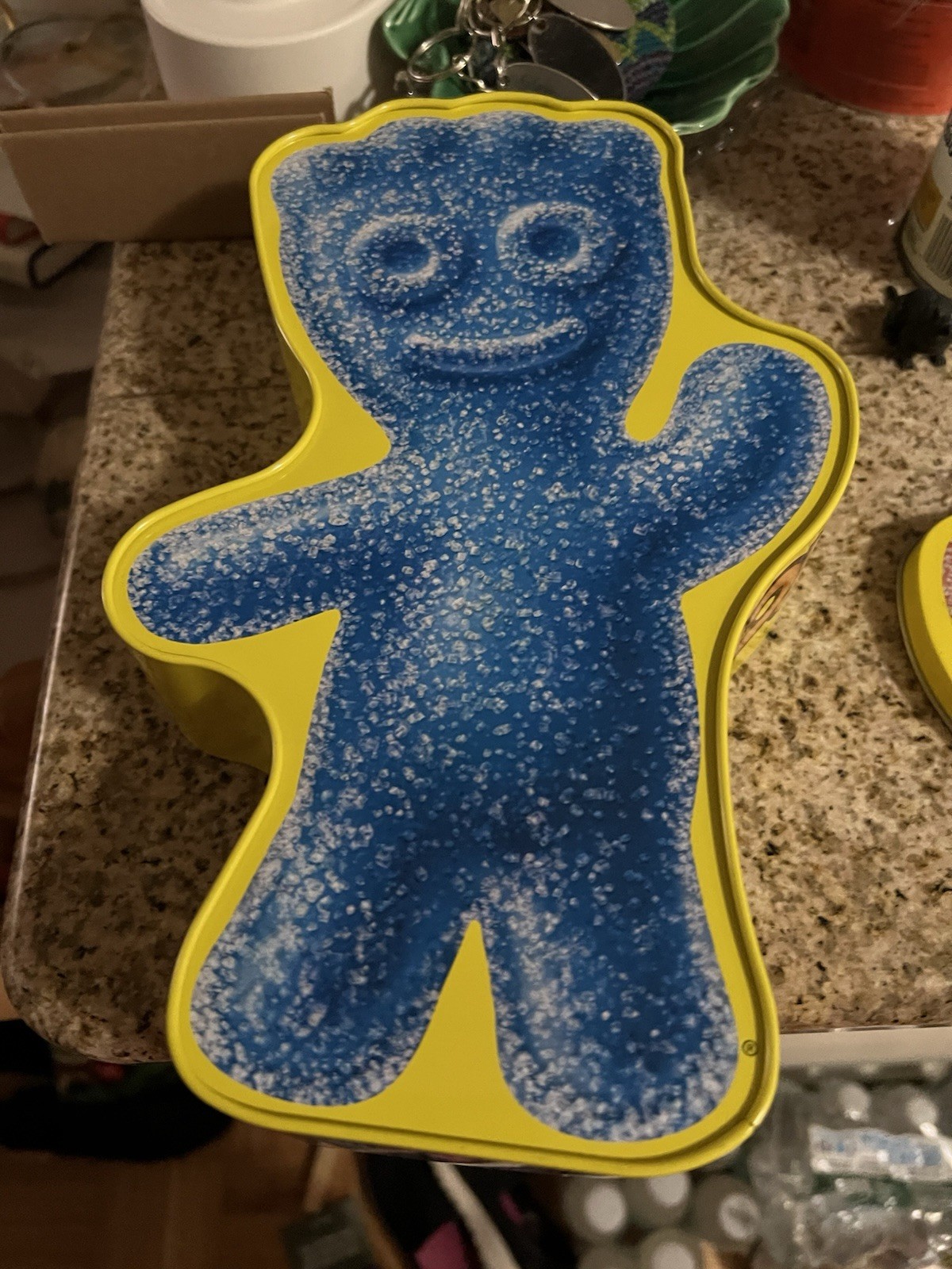 Sour Patch Kids metal tin container