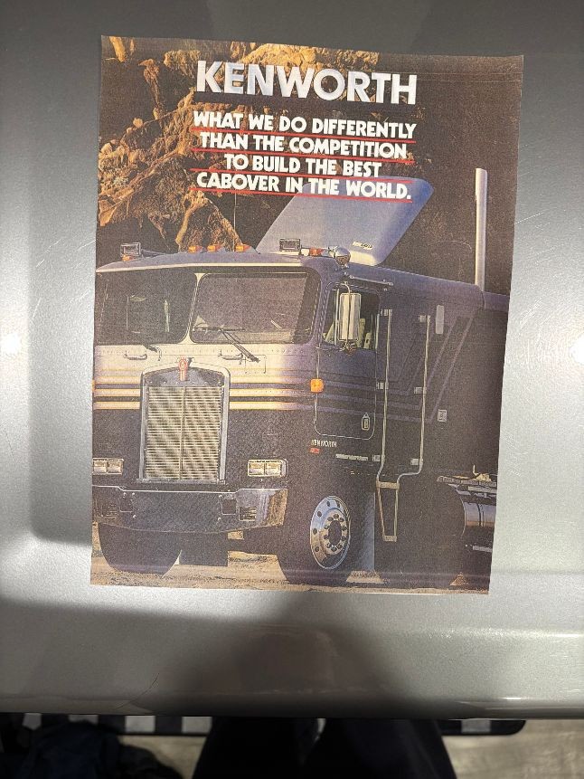 Kenworth Truck ad Brochure Advertisement Literature