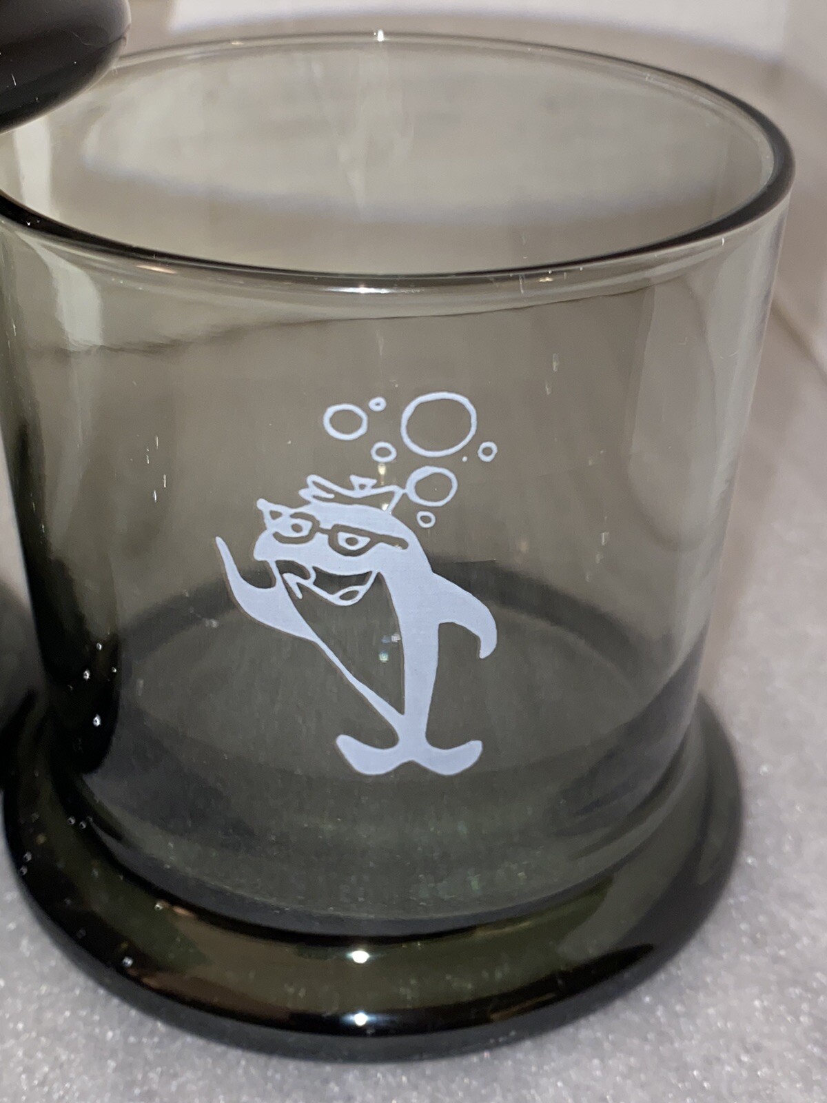 STARKIST TUNA CHARLIE THE TUNA TUMBLER GLASS~Set 4~