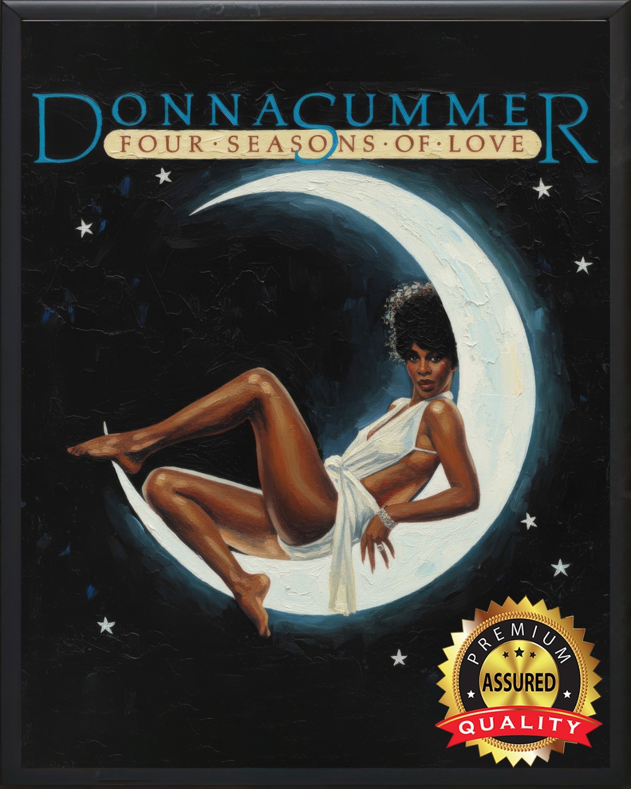 Donna Summer – Four Seasons of Love – Limited Tribute Art – Metal Sign (11×14)