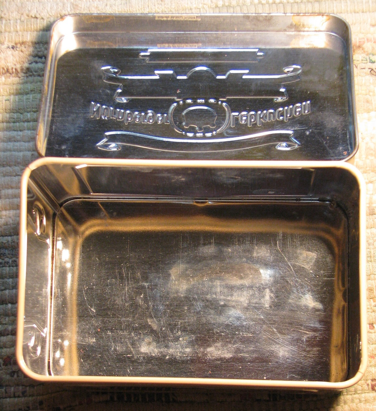 Weissella Elisen Nuremberg Gingerbread Tin Box 1996 Germany NO MUSIC