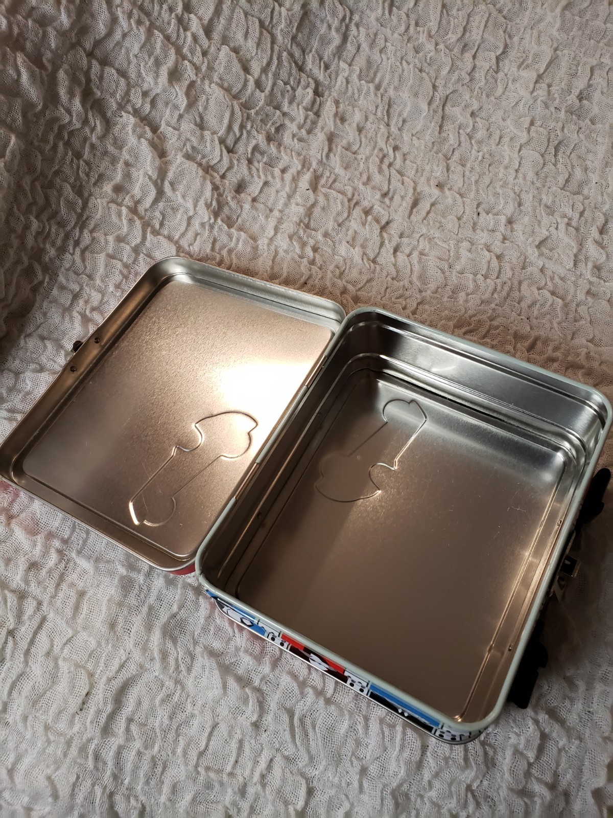 Monopoly Hasbro 2004 Mini Lunch Box Tin Pre Owned Board Game Toy K