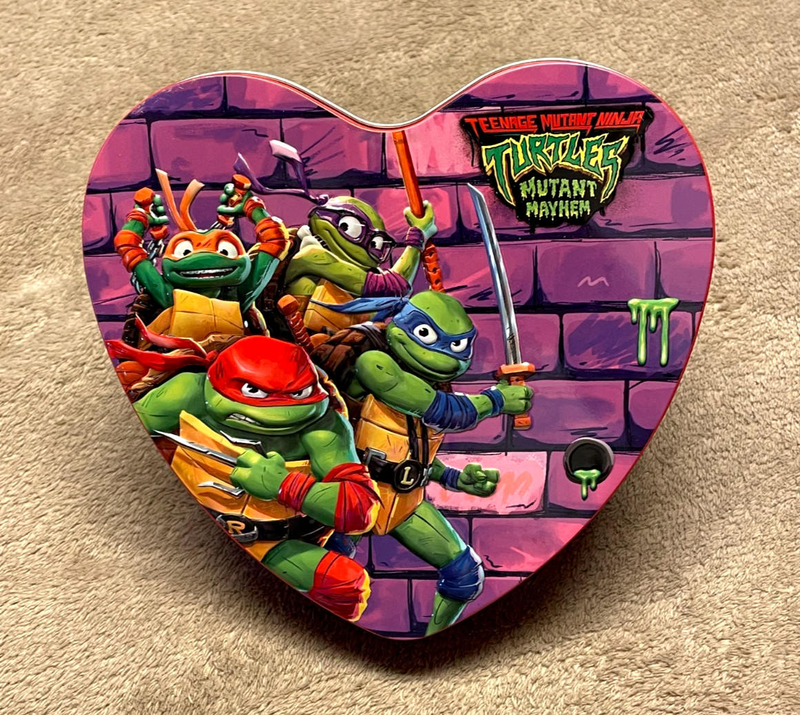 Teenage Mutant Ninja Turtles Mutant Mayhem Heart • Tin Only!