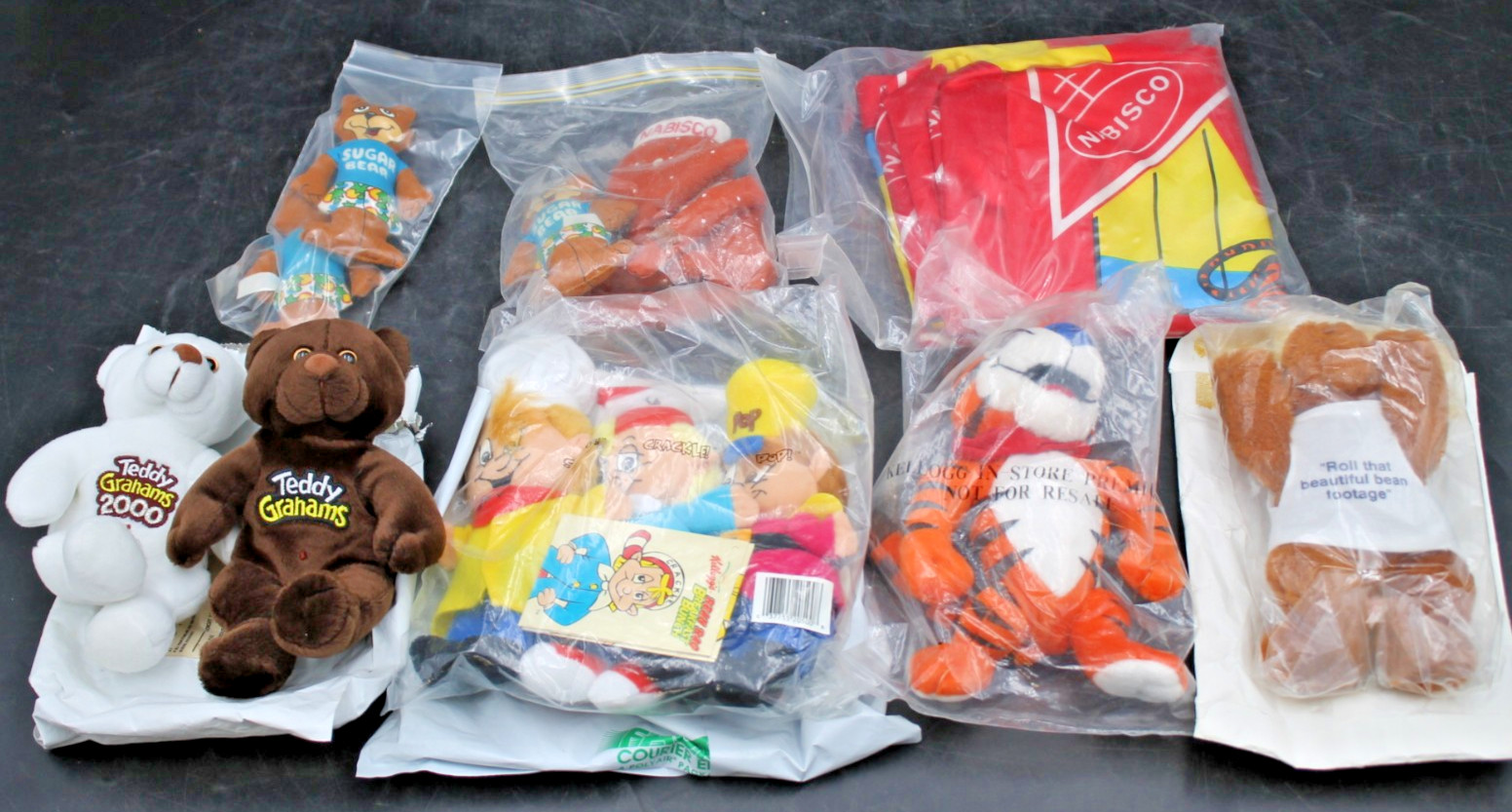 Vintage Advertising Baking Cereal Plush Character Mail Aways Promotional