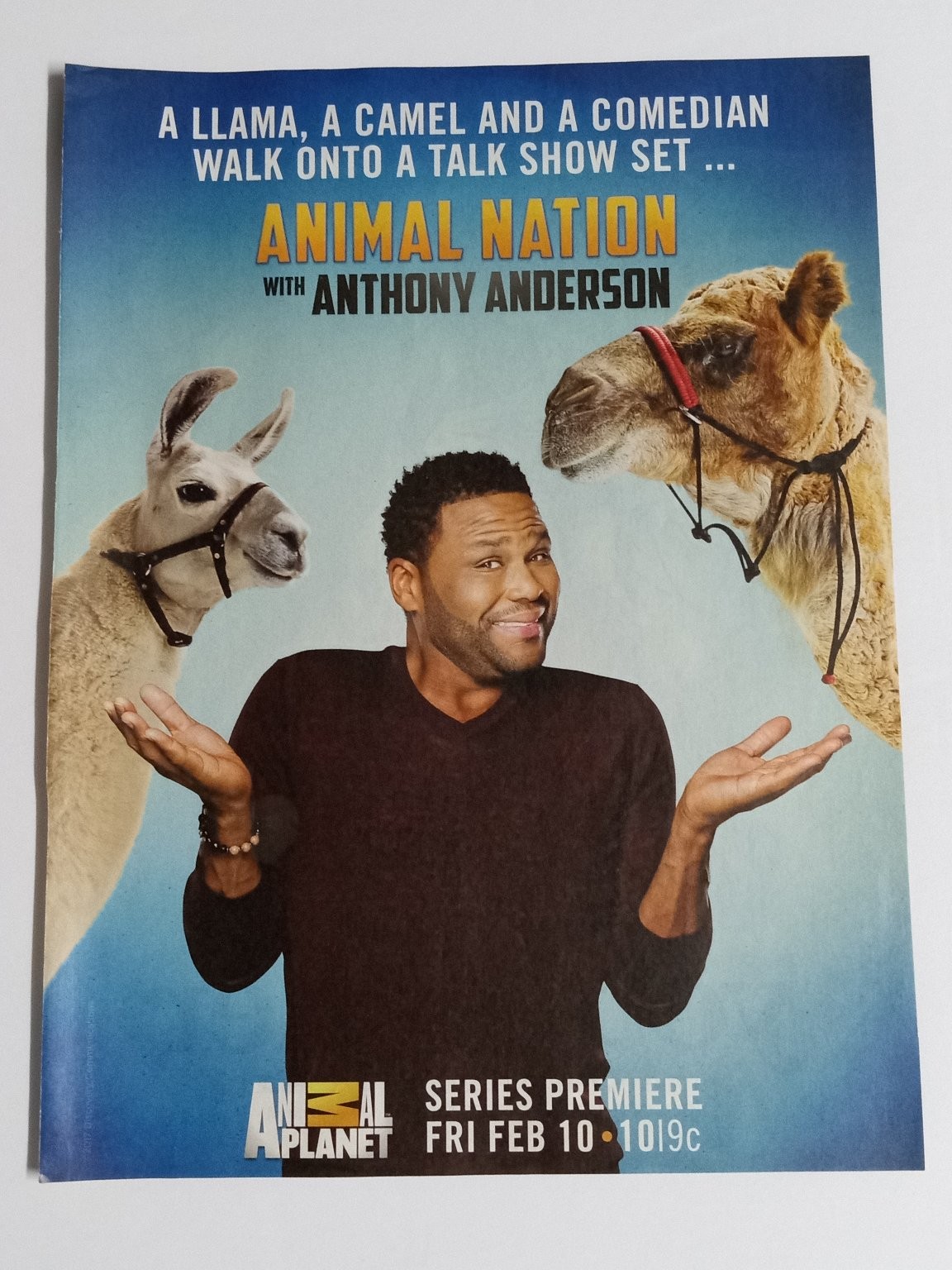 Animal Planet Animal Nation Ad Anthony Anderson 2017 TV Show Premiere