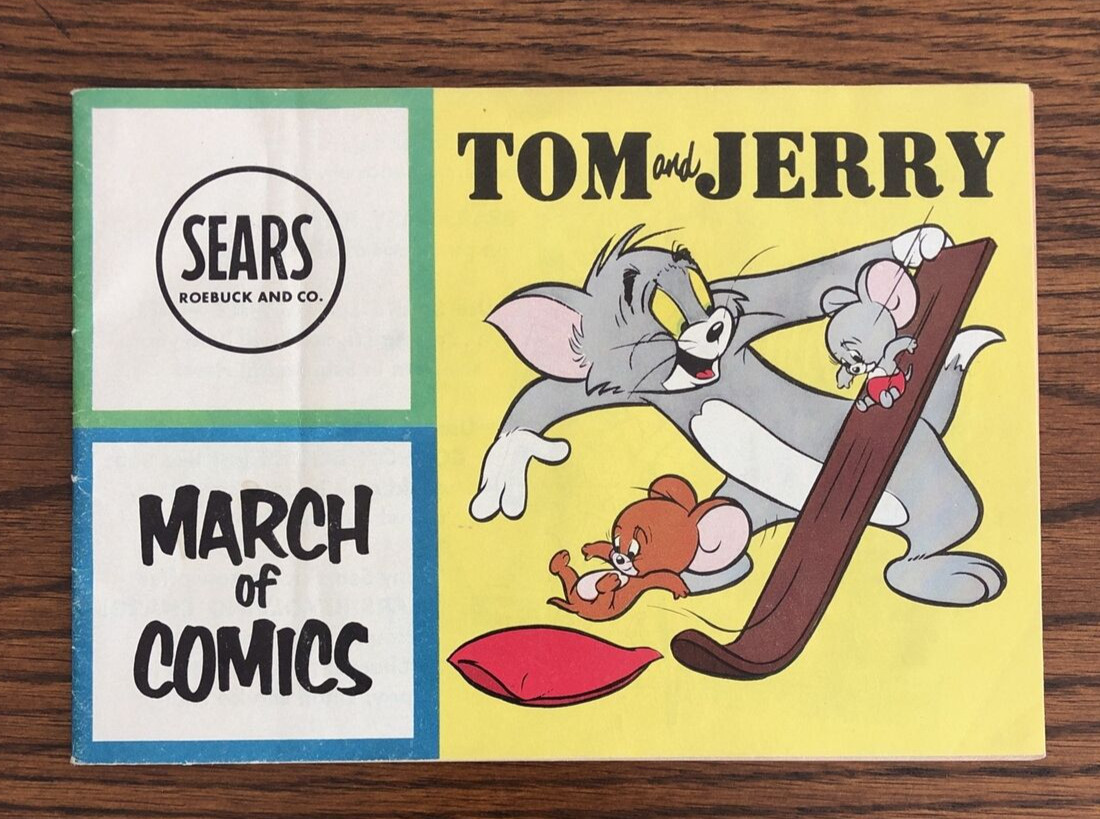 Vtg 1950’s Sears Roebuck and Co. March of Comics Tom and Jerry B2-3