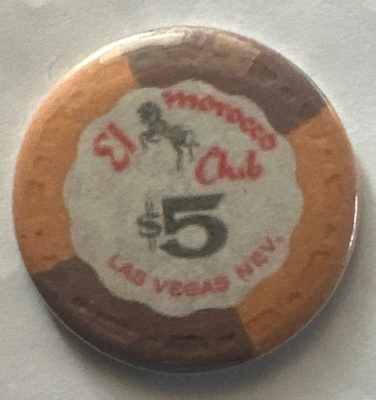 El Morocco Club Casino Las Vegas Nevada Vintage Advertising Pocket Mirror