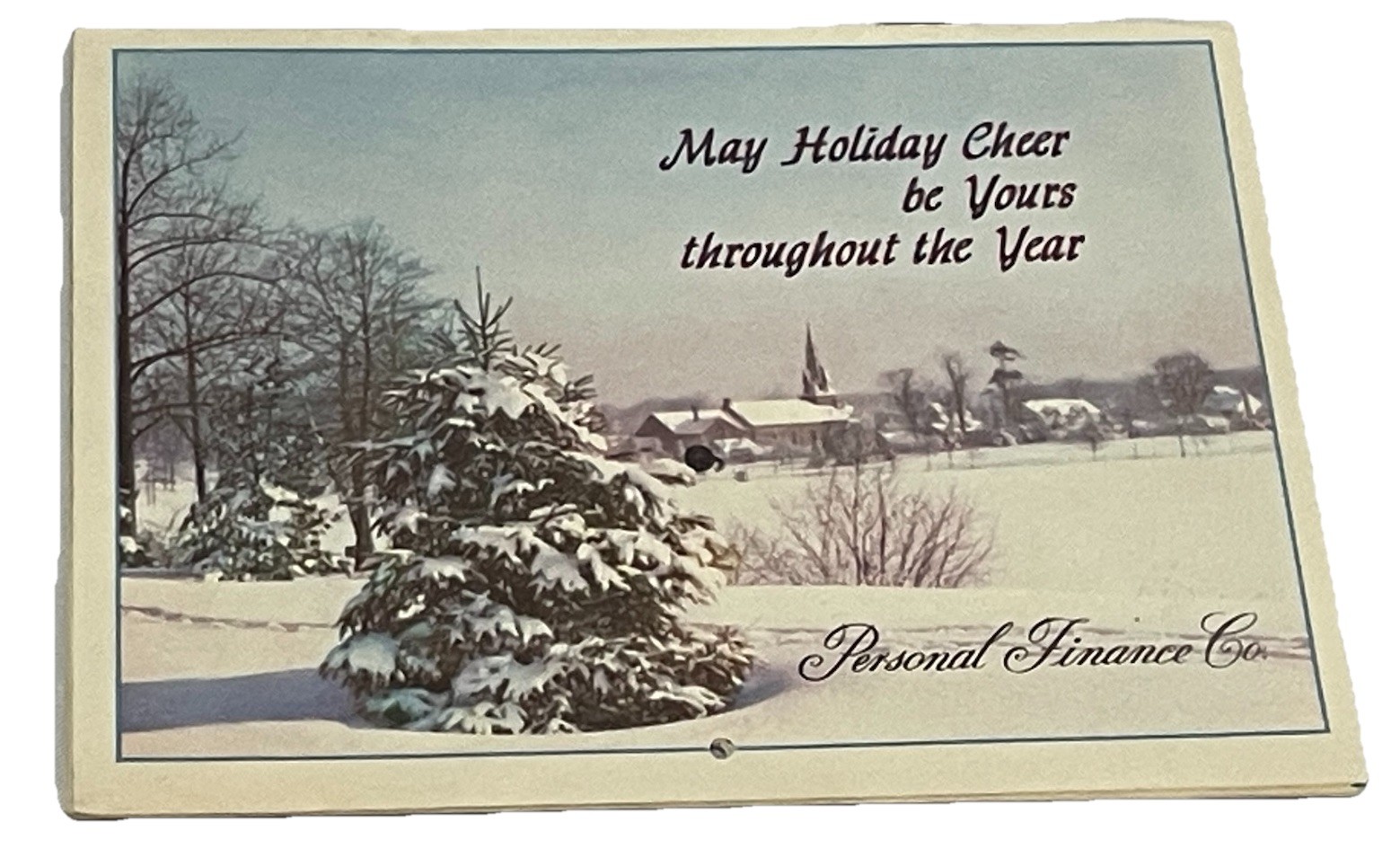 Vintage 1947 Morgantown WV Personal Finance Holiday Calender Ephemra Astrology