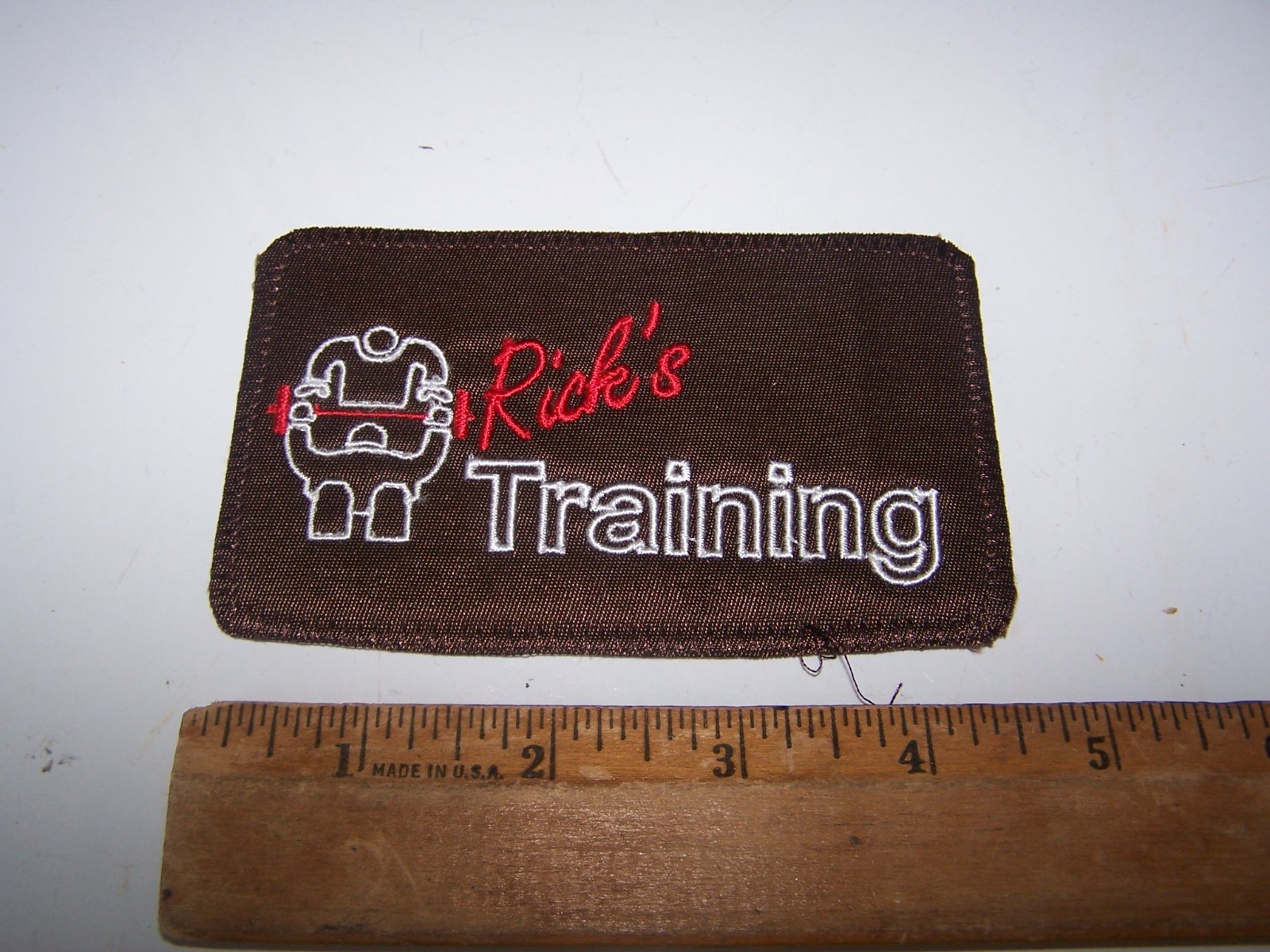 RICK’S TRAINING Patch – Gym Weightlifting