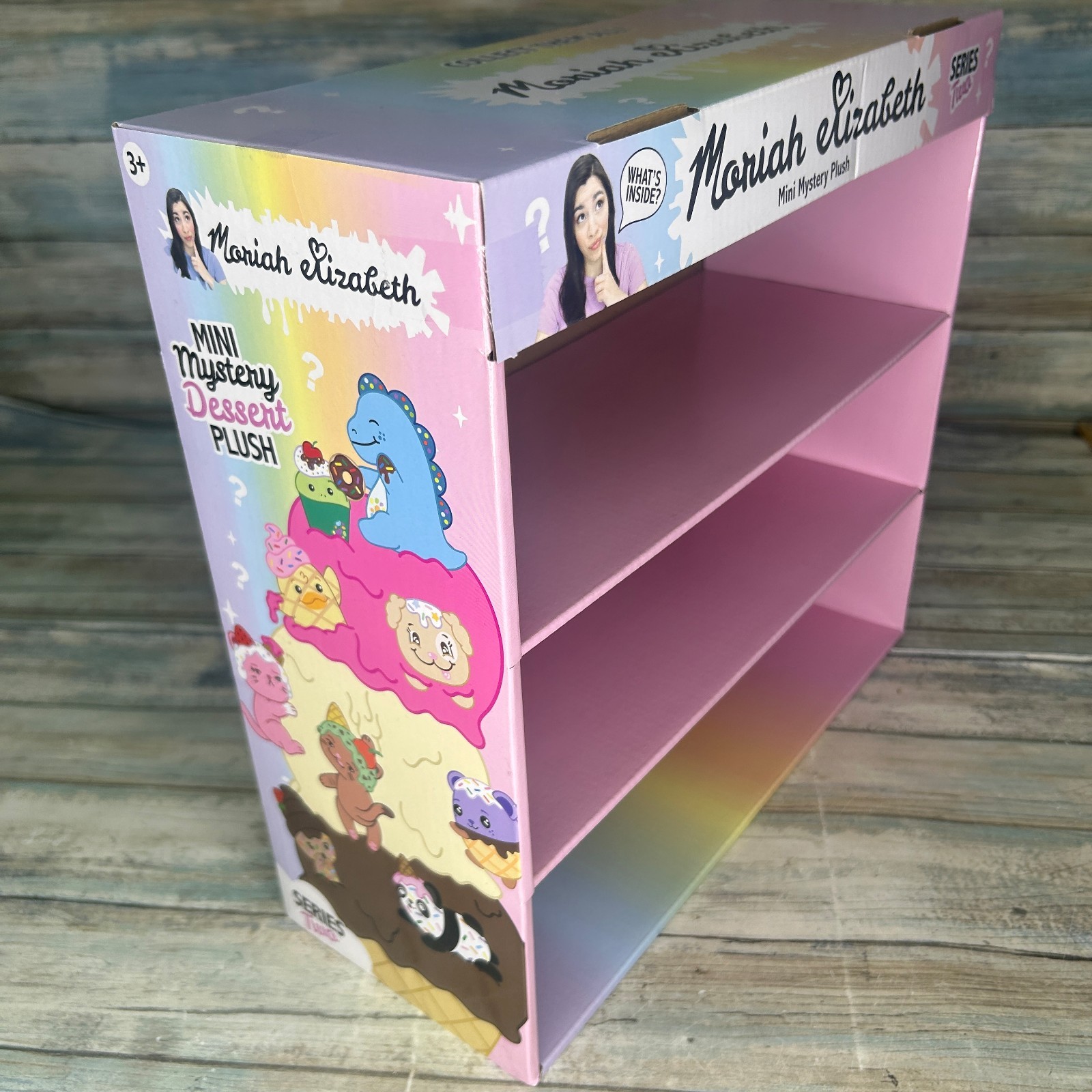 Moriah Elizabeth Mini Mystery Plush Series 2 Display Box *Empty* NO PLUSH