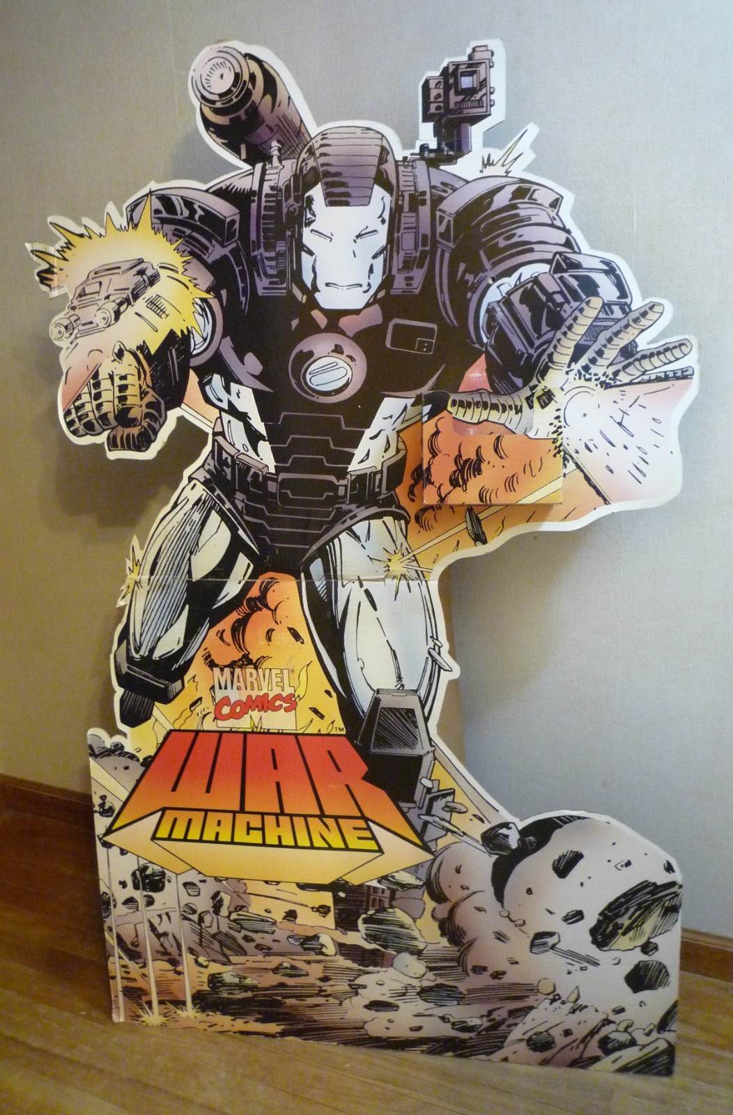 1994 Marvel War Machine Iron Man promo comic store display standee rare 5’