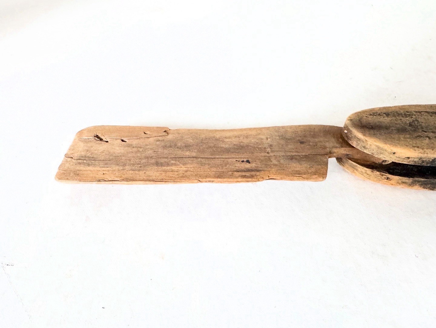 Antique Straight Razor Trade Sign Wood Shaving Trade Sign