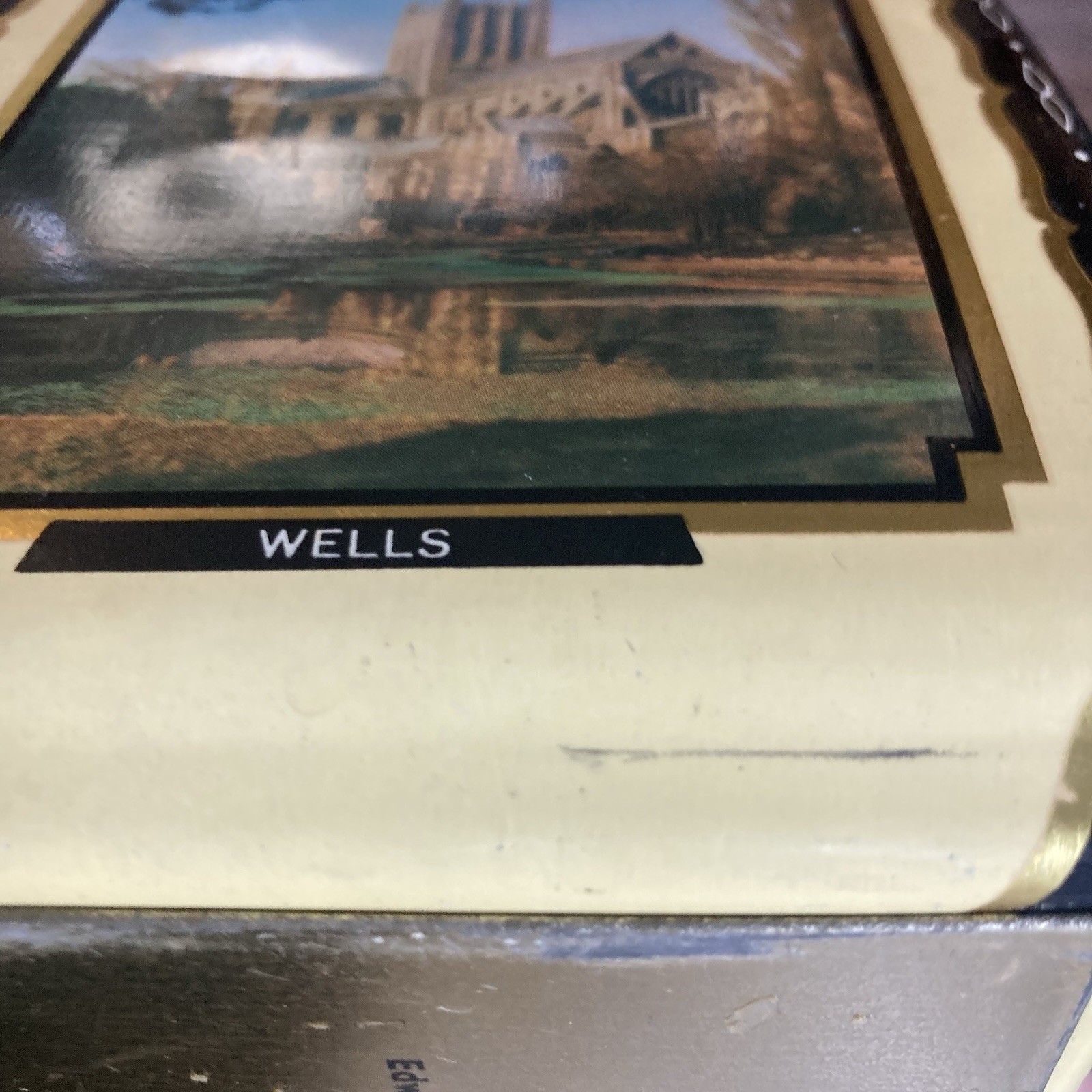 Edward Sharp 6″ Tin Churches Cathedrals Salisbury Canterbury Wells Chichester UK