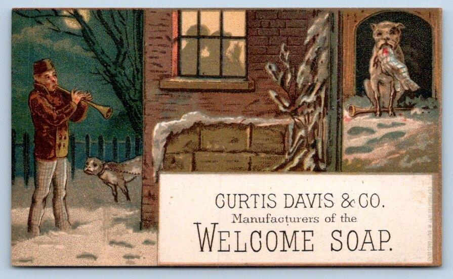 CURTIS DAVIS WELCOME SOAP*IN THE DOGHOUSE*DOGS STEALS PANTS AND CLARINET! VTC