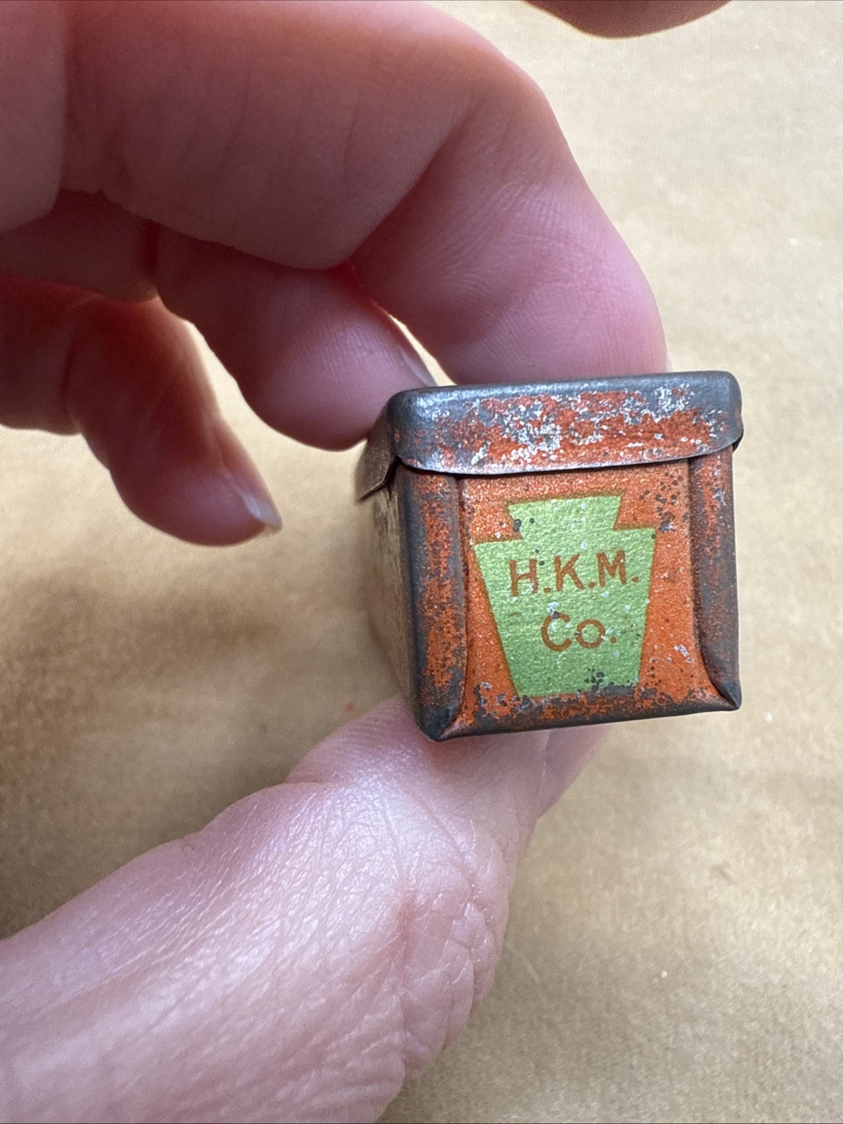 Empty MULFORD MINTS Vintage Tin, Mulford Co. Chemists, Philadelphia, Pa.