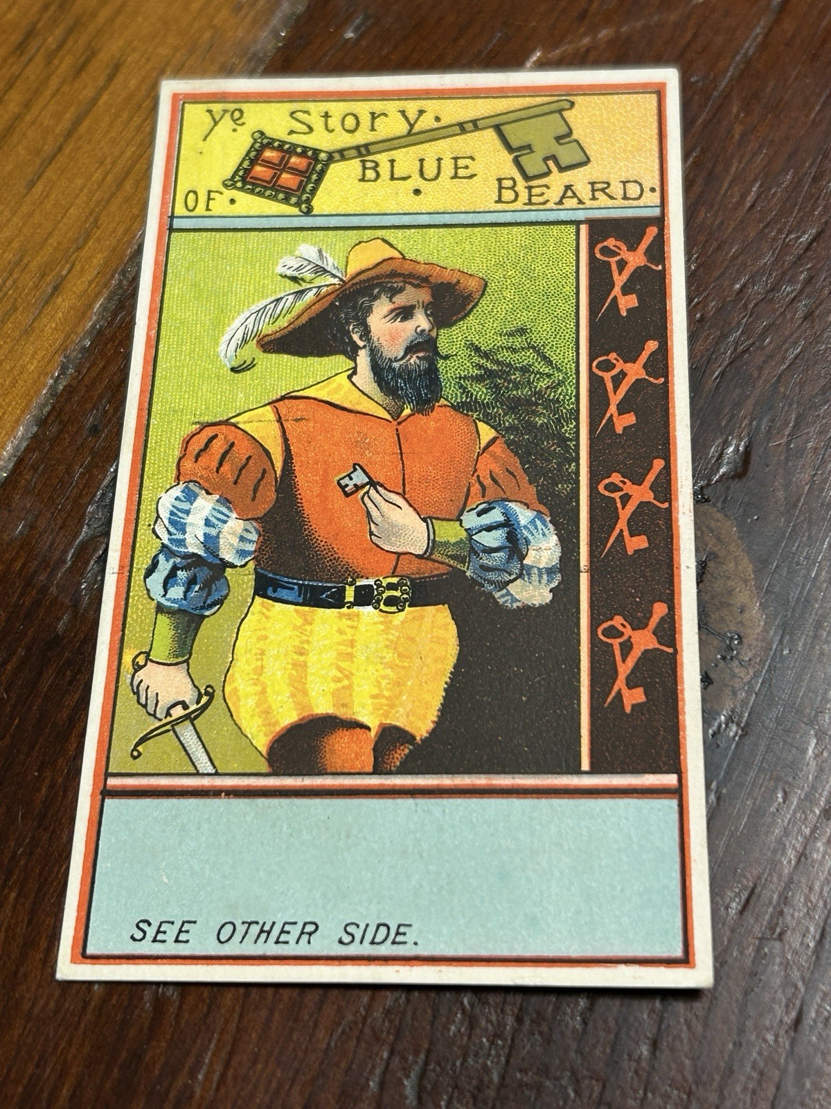 Vintage Allyn Blanchard & Latimer’s Perfect Roasted Coffee Victorian Trade Card