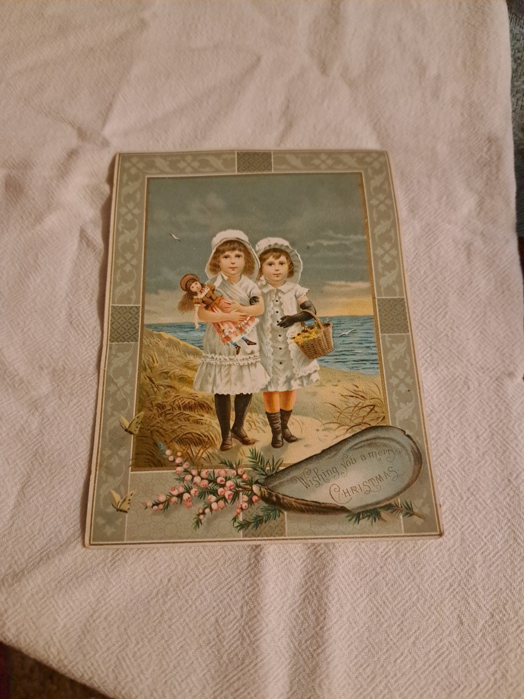 Stimson’s “Sudsena” Washing Powder Victorian Advertising Christmas Card 1906