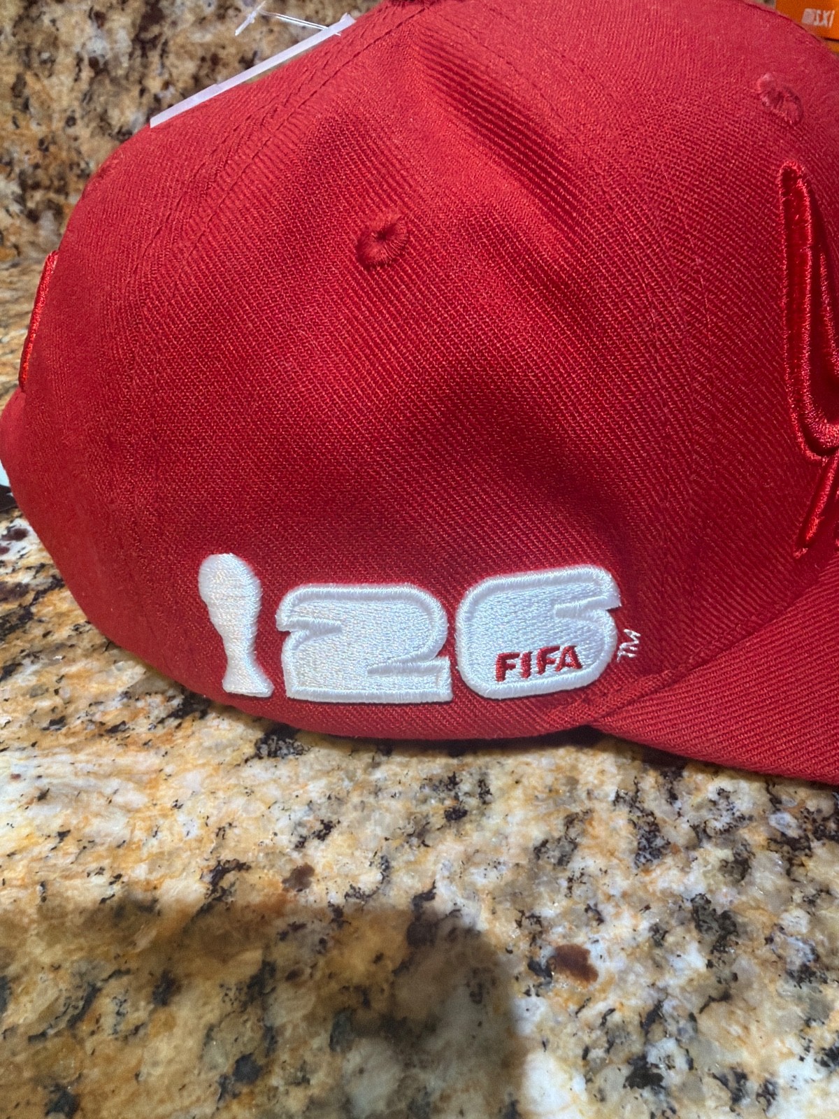 🇪🇸FIFA World Cup 2026 🇪🇸Spain Cap Red- Men’s One Size – Hat Trick Flatbrim