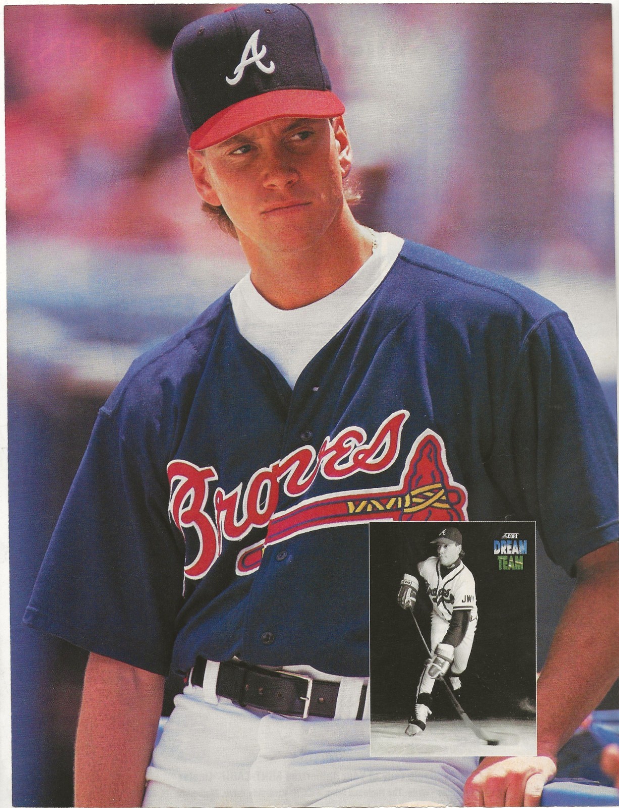 Vintage Article Page Tom Glavine – Pitcher – Atlanta Braves – Beckett Monthly