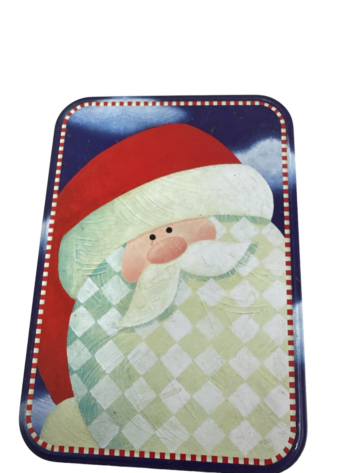 Christmas Tins Group of 7 Varied Shapes and Sizes