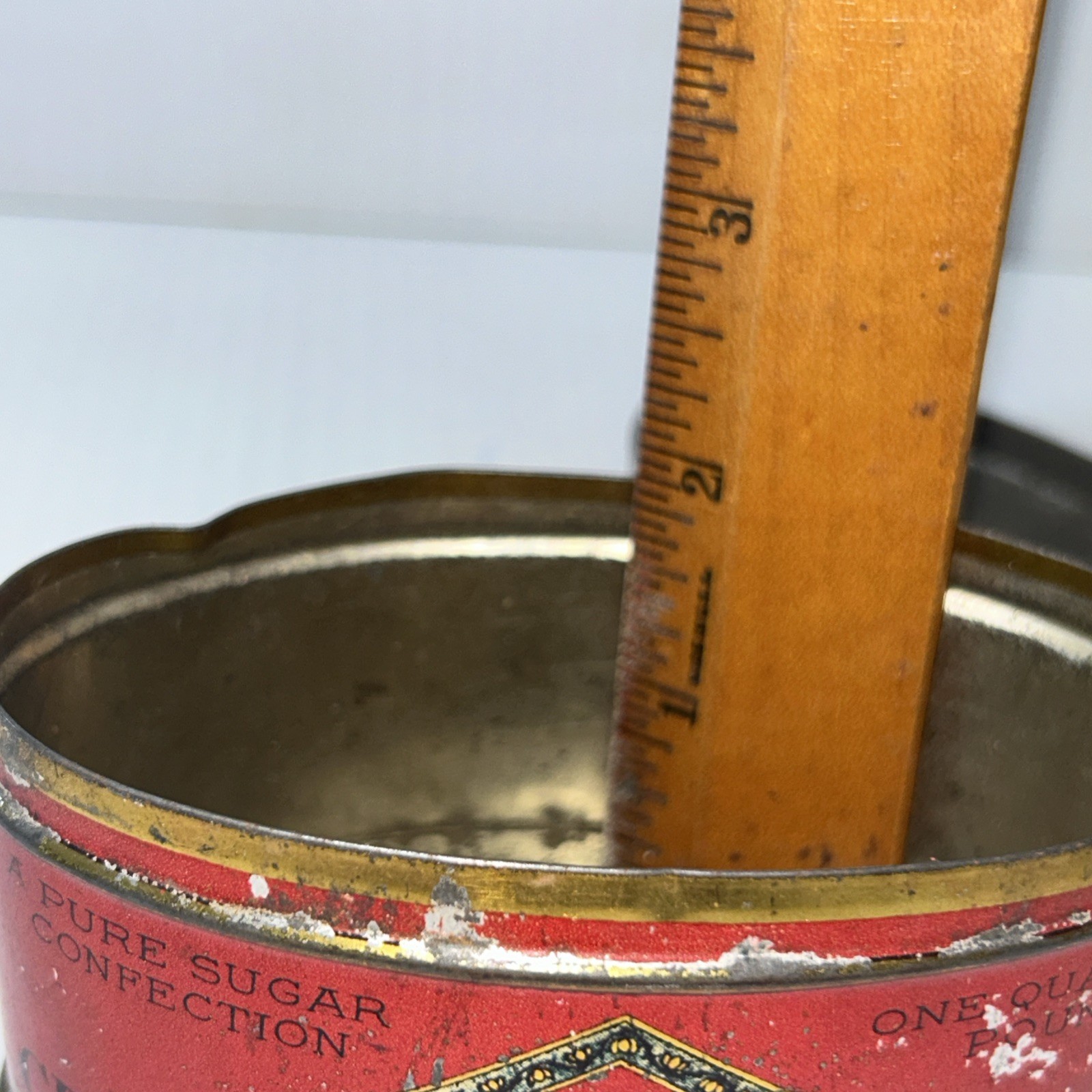 Vtg 1930’S Tin Woolco Creamy Mints Tin F.W. Woolworth CO New York See Pics