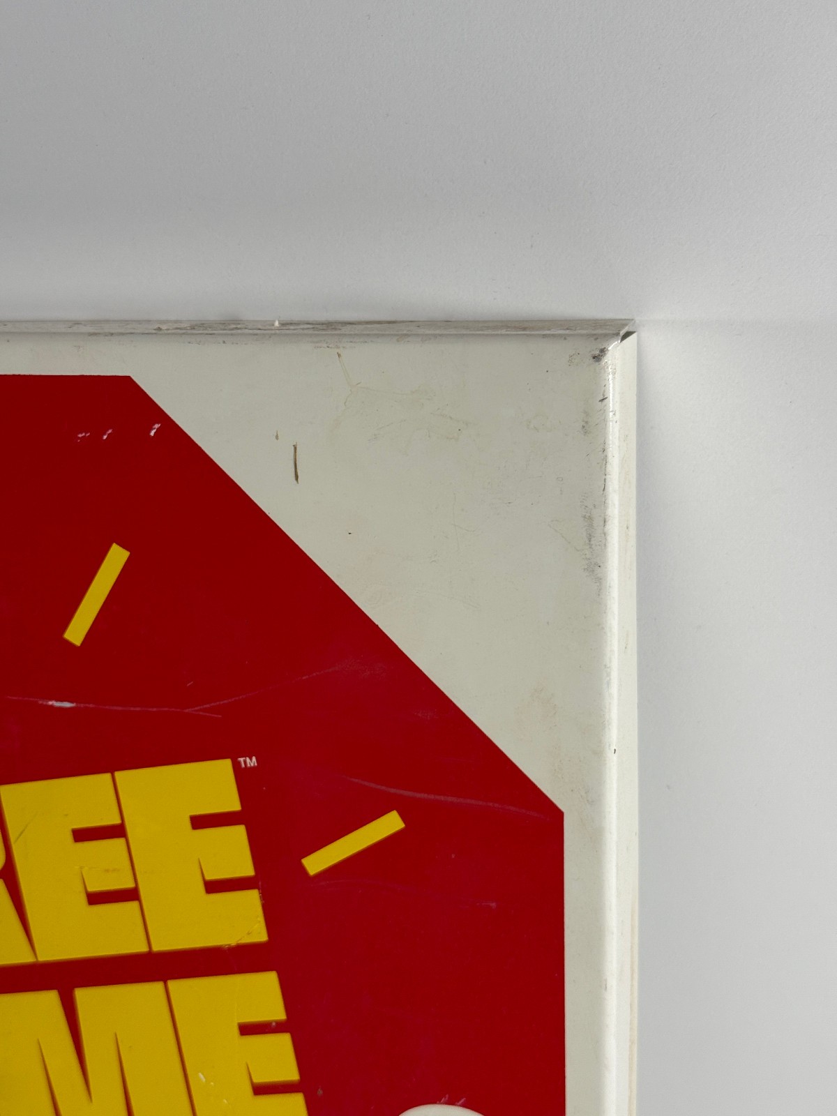 vtg 70s 80s Kaffree Tea Time Advertising Metal Wall Clock